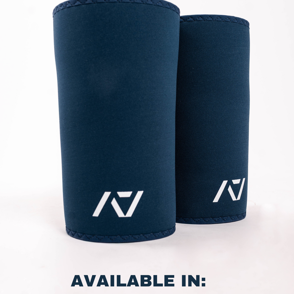 
                      
                        A7 IPF Approved Hourglass Knee Sleeves feature an hourglass-shaped centre taper fit to help provide knee compression while maintaining proper tightness around the calf and quad, offered in three stiffnesses (Flexi, Stiff and Rigor Mortis). Shop the full A7 Powerlifting IPF Approved Equipment collection. The IPF Approved Kit includes Powerlifting Singlet, A7 Meet Shirt, A7 Zebra Wrist Wraps and A7 Deadlift Socks. All A7 Powerlifting Equipment shipping to UK, Norway, Switzerland and Iceland.
                      
                    