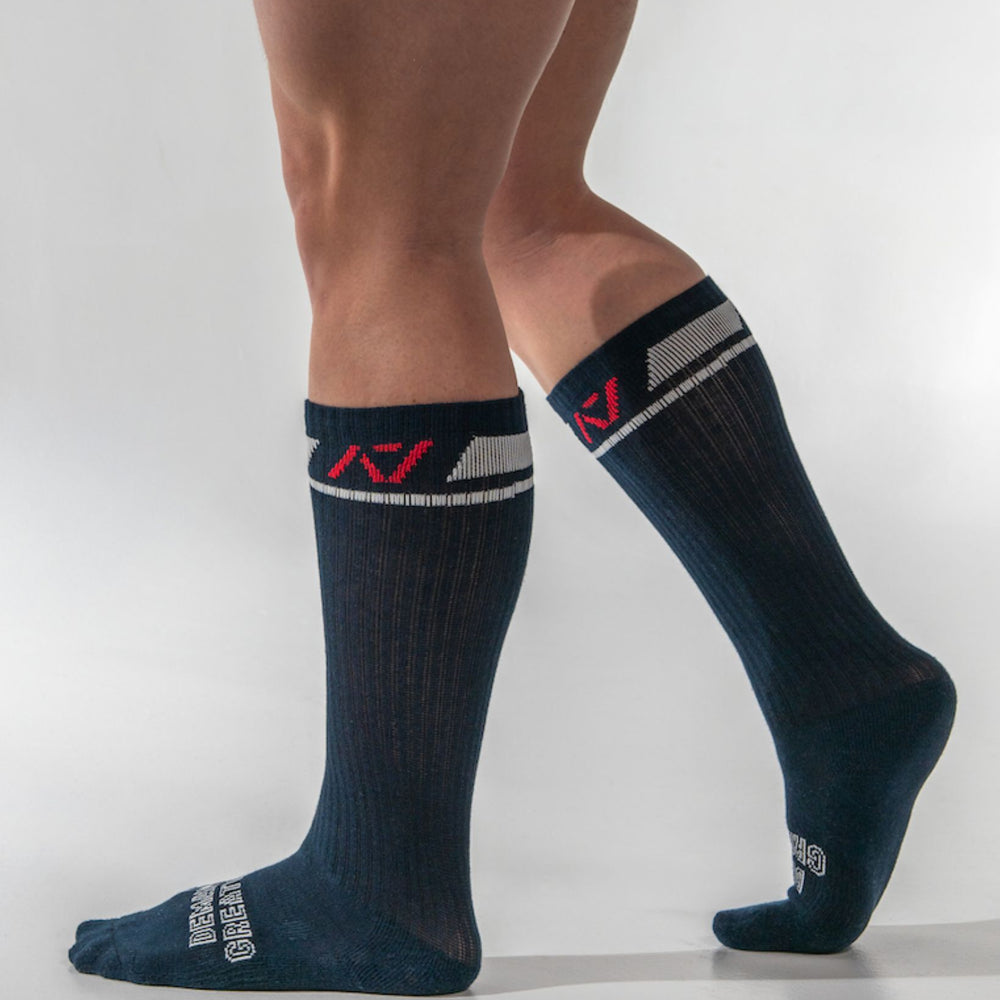 Deadlift Socks - RWB Navy | A7 UK shipping to Europe