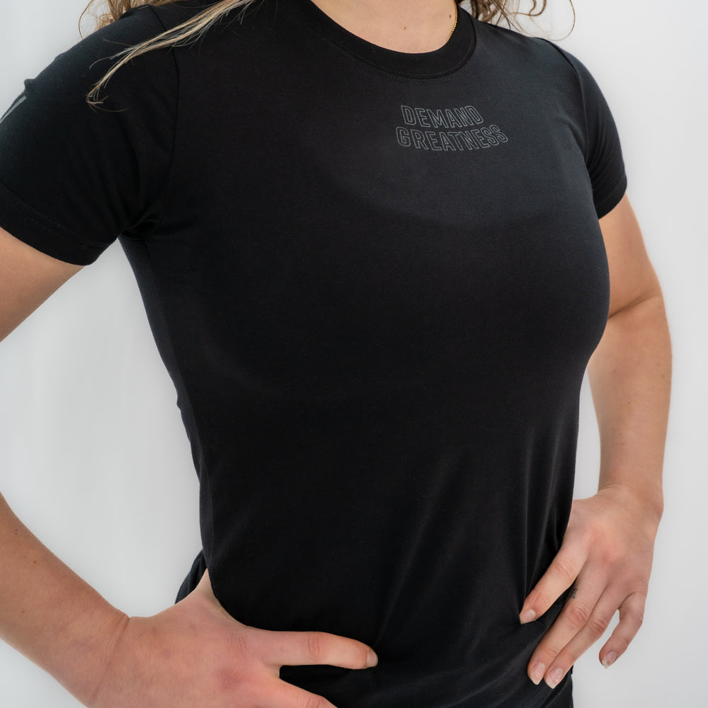 
                      
                        Demand Greatness True-Fit Stealth is our new meet shirt design highlighting Demand Greatness with a double outline font to showcase your impact on the platform. The Shirt is IPF Approved. Shop the full A7 Powerlifting IPF Approved Equipment collection. The IPF Approved Kit includes Powerlifting Singlet, A7 Meet Shirt, A7 Zebra Wrist Wraps, A7 Deadlift Socks, Hourglass Knee Sleeves (Stiff and Rigor Mortis Knee Sleeves). All A7 Powerlifting Equipment shipping to UK, Norway, Switzerland and Iceland.
                      
                    