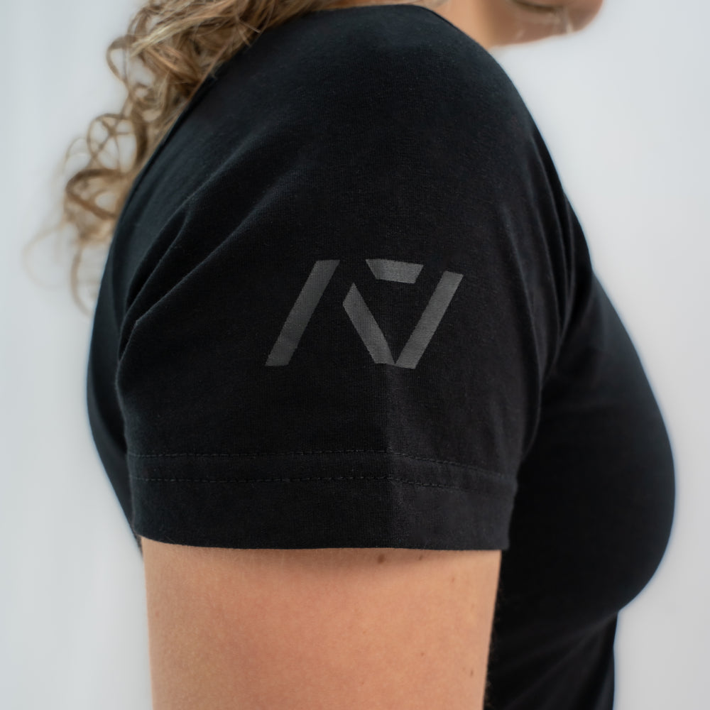 
                      
                        Demand Greatness True-Fit Stealth is our new meet shirt design highlighting Demand Greatness with a double outline font to showcase your impact on the platform. The Shirt is IPF Approved. Shop the full A7 Powerlifting IPF Approved Equipment collection. The IPF Approved Kit includes Powerlifting Singlet, A7 Meet Shirt, A7 Zebra Wrist Wraps, A7 Deadlift Socks, Hourglass Knee Sleeves (Stiff and Rigor Mortis Knee Sleeves). All A7 Powerlifting Equipment shipping to UK, Norway, Switzerland and Iceland.
                      
                    