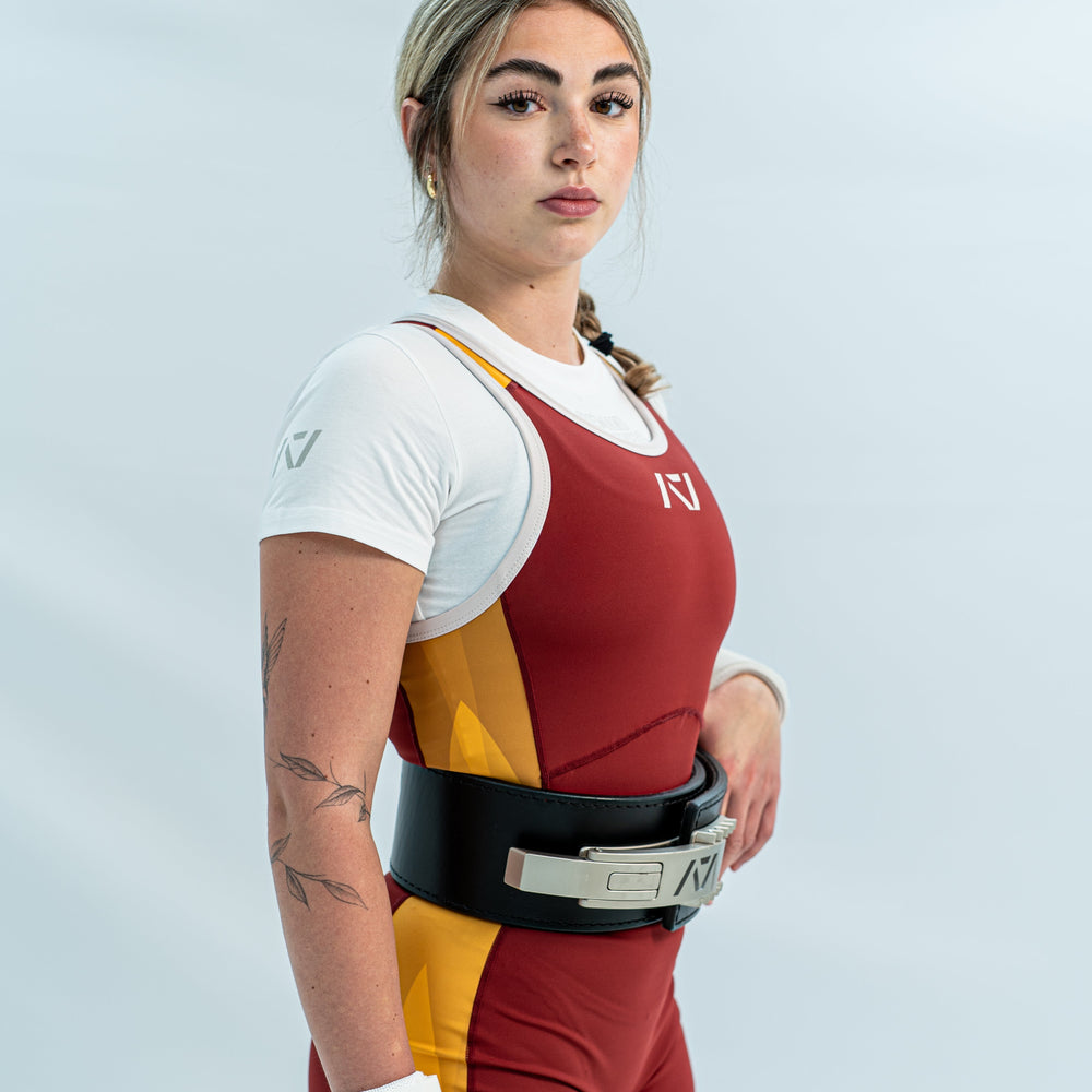 
                      
                        Our IPF APPROVED Rausch Singlets are designed to support the strength and power of an lifter.  A racerback design with advanced compression fabric provides powerlifters ultimate support whilst on the platform. IPF Approved Kit includes Rausch Powerlifting Singlet, A7 Meet Shirt, A7 Zebra Wrist Wraps, A7 Deadlift Socks, Hourglass Knee Sleeves (Stiff Knee Sleeves and Rigor Mortis Knee Sleeves). All A7 Powerlifting Equipment shipping to UK, Norway, Switzerland and Iceland.
                      
                    