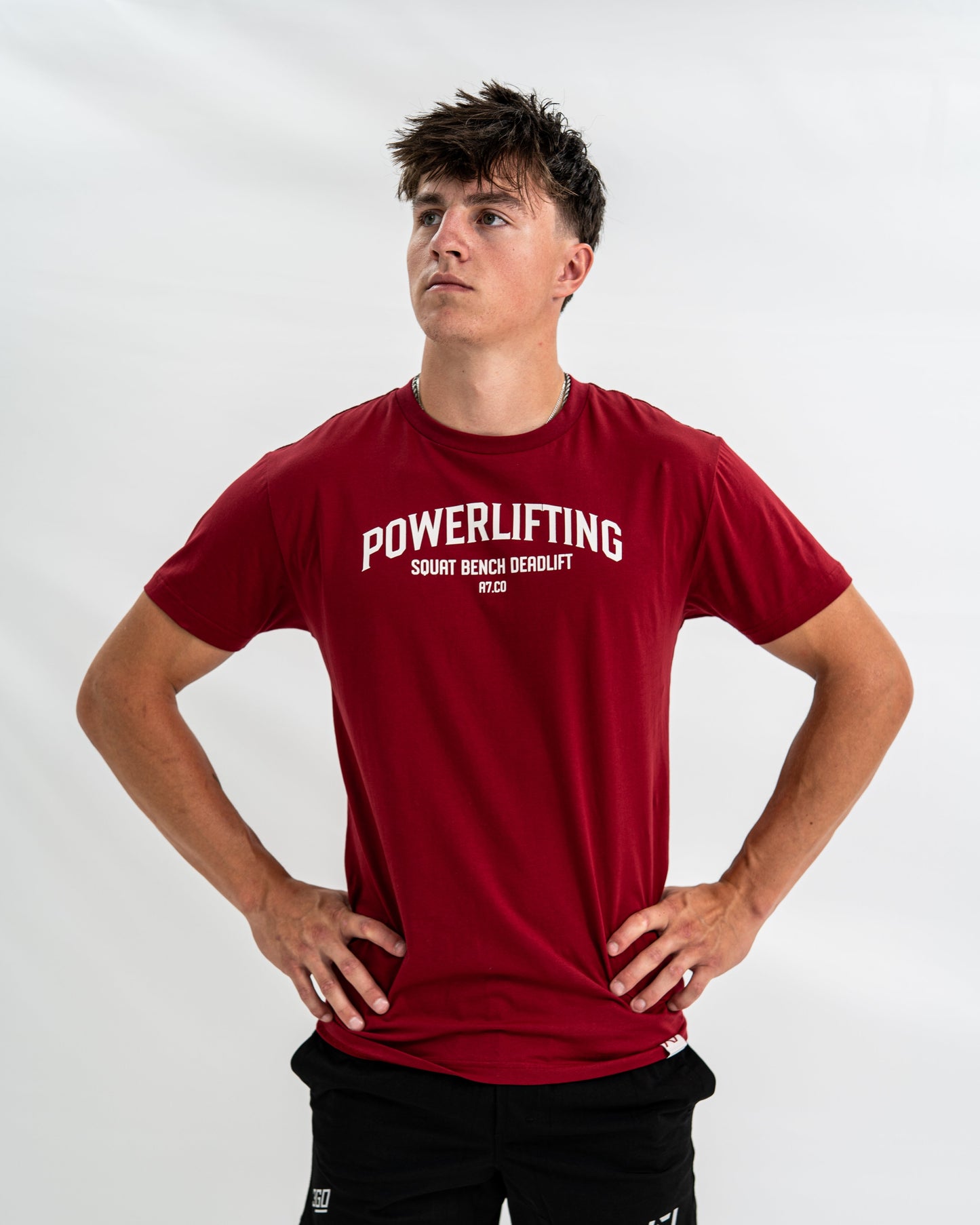 Whether pressing, pulling, squatting or any other variational movement the knurling is always there. The silicone bar grip helps with slippery commercial benches and bars and anchors the barbell to your back. All A7 Powerlifting Equipment shipping to UK, Norway, Switzerland and Iceland.