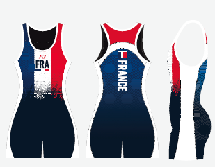 Rausch Men's Singlet - IPF Approved - France
