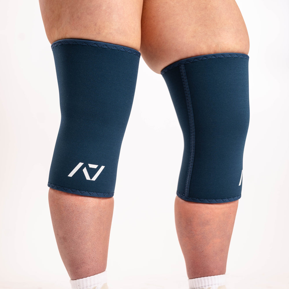 
                      
                        A7 IPF Approved Hourglass Knee Sleeves feature an hourglass-shaped centre taper fit to help provide knee compression while maintaining proper tightness around the calf and quad, offered in three stiffnesses (Flexi, Stiff and Rigor Mortis). Shop the full A7 Powerlifting IPF Approved Equipment collection. The IPF Approved Kit includes Powerlifting Singlet, A7 Meet Shirt, A7 Zebra Wrist Wraps and A7 Deadlift Socks. All A7 Powerlifting Equipment shipping to UK, Norway, Switzerland and Iceland.
                      
                    