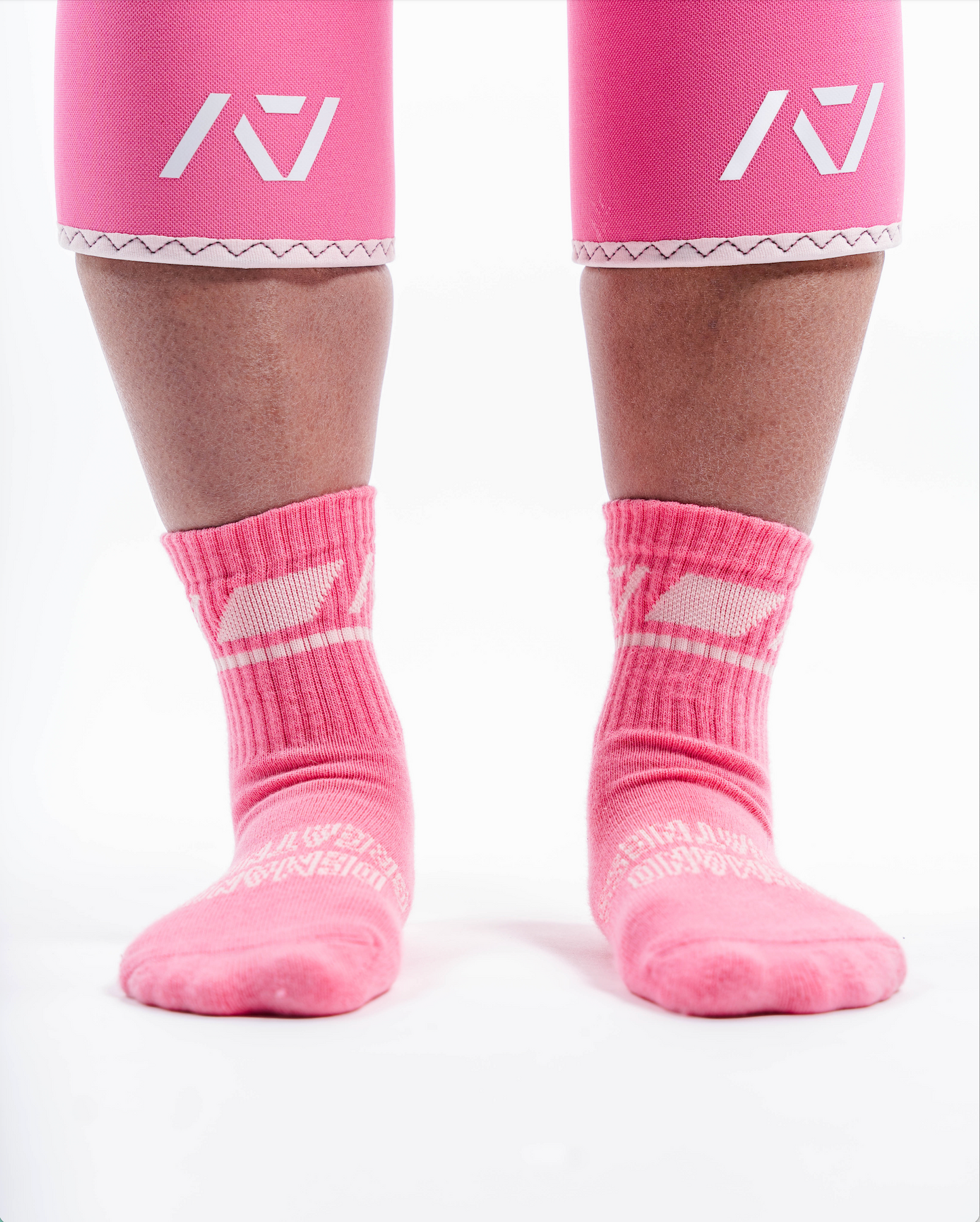 A7 Roseite Crew socks showcase pink logos and let your energy show on the platform, in your training or while out and about. The IPF Approved Night Light Meet Kit includes Powerlifting Singlet, A7 Meet Shirt, A7 Zebra Wrist Wraps, A7 Deadlift Socks, Hourglass Knee Sleeves (Stiff Knee Sleeves and Rigor Mortis Knee Sleeves). All A7 Powerlifting Equipment shipping to UK, Norway, Switzerland and Iceland.