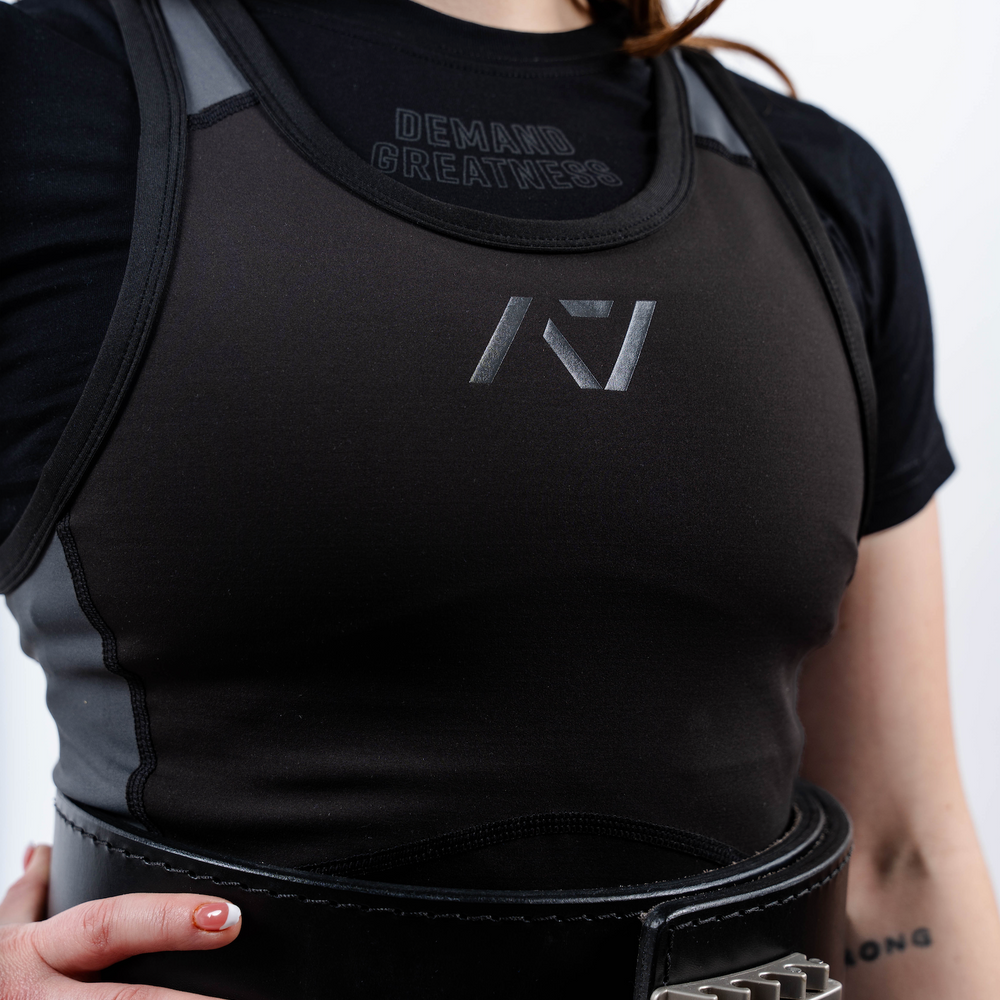 
                      
                        Our IPF APPROVED Rausch Singlets are designed to support the strength and power of an lifter. A racerback design with advanced compression fabric provides powerlifters ultimate support whilst on the platform. IPF Approved Kit includes Rausch Powerlifting Singlet, A7 Meet Shirt, A7 Zebra Wrist Wraps, A7 Deadlift Socks, Hourglass Knee Sleeves (Stiff Knee Sleeves and Rigor Mortis Knee Sleeves). All A7 Powerlifting Equipment shipping to UK, Norway, Switzerland and Iceland.
                      
                    