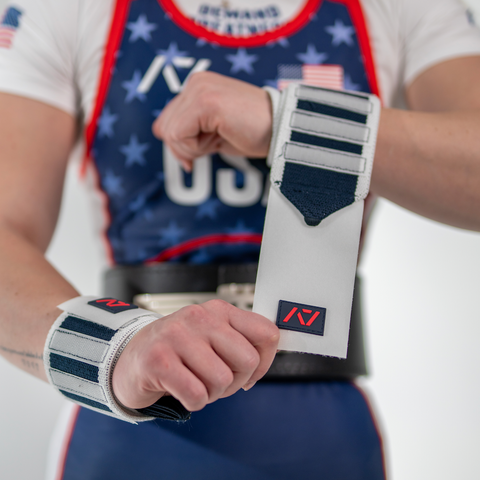 A7 IPF Approved Zebra Wraps feature strips of velcro on the wraps, allowing Zebra Wraps to conform fully to your unique preference of tightness. We offer Zebra wrist wraps in 3 lengths and 4 stiffnesses (Flexi, Mids, Stiff, and Rigor Mortis). The IPF Approved Kit includes Powerlifting Singlet, A7 Meet Shirt, A7 Zebra Wrist Wraps, A7 Deadlift Socks, Hourglass Knee Sleeves (Stiff Knee Sleeves and Rigor Mortis Knee Sleeves). All A7 Powerlifting Equipment shipping to UK, Norway, Switzerland and Iceland.