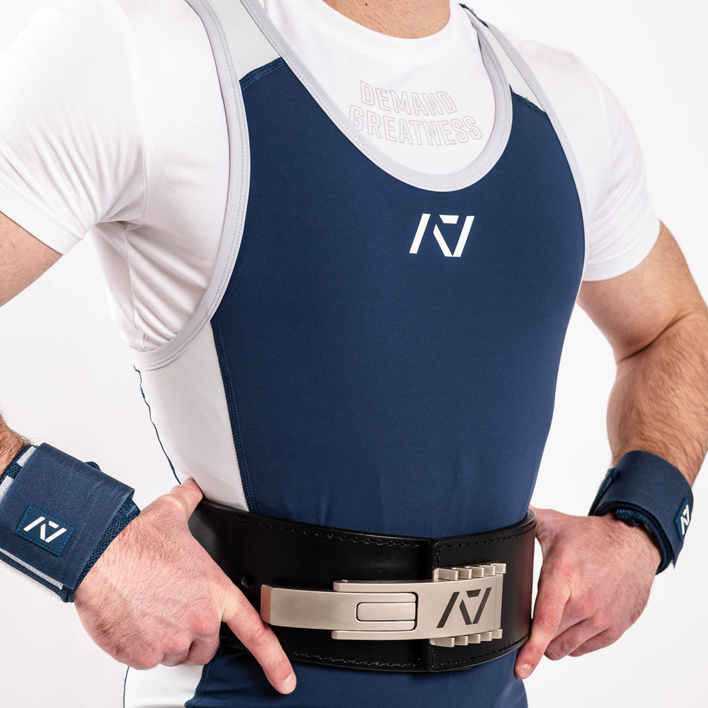 
                      
                        Our IPF APPROVED Rausch Singlets are designed to support the strength and power of an lifter. A racerback design with advanced compression fabric provides powerlifters ultimate support whilst on the platform. IPF Approved Kit includes Rausch Powerlifting Singlet, A7 Meet Shirt, A7 Zebra Wrist Wraps, A7 Deadlift Socks, Hourglass Knee Sleeves (Stiff Knee Sleeves and Rigor Mortis Knee Sleeves). All A7 Powerlifting Equipment shipping to UK, Norway, Switzerland and Iceland.
                      
                    