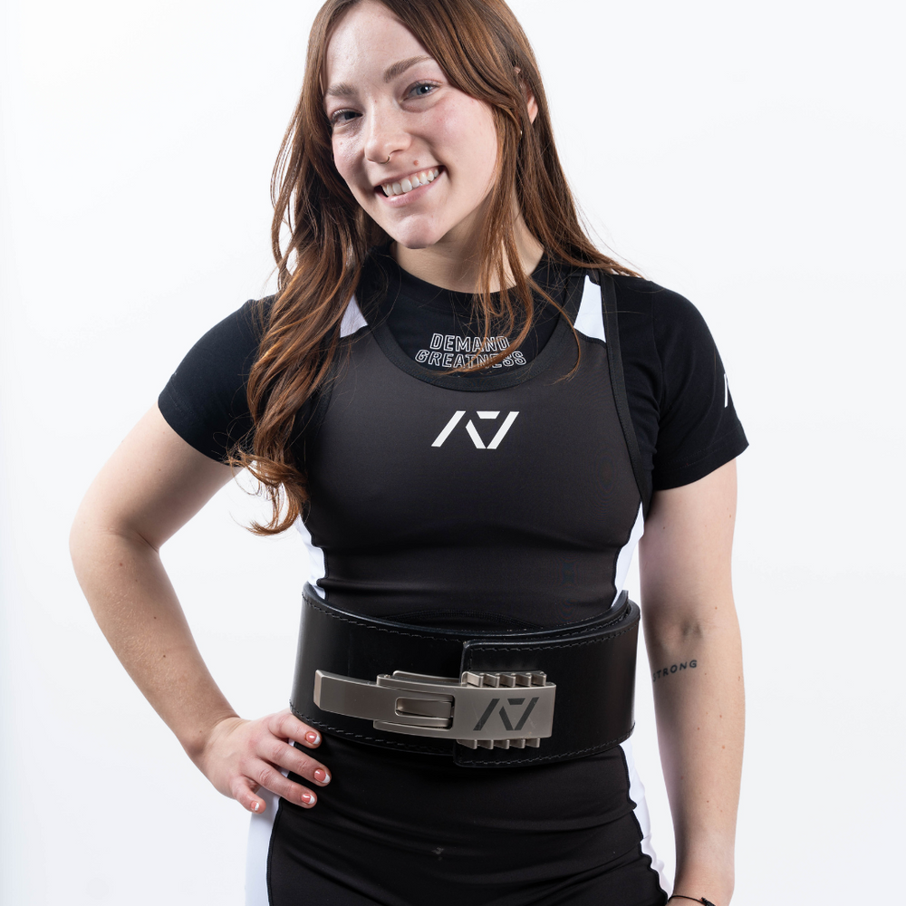 
                      
                        Our IPF APPROVED Rausch Singlets are designed to support the strength and power of an lifter. A racerback design with advanced compression fabric provides powerlifters ultimate support whilst on the platform. IPF Approved Kit includes Rausch Powerlifting Singlet, A7 Meet Shirt, A7 Zebra Wrist Wraps, A7 Deadlift Socks, Hourglass Knee Sleeves (Stiff Knee Sleeves and Rigor Mortis Knee Sleeves). All A7 Powerlifting Equipment shipping to UK, Norway, Switzerland and Iceland.
                      
                    