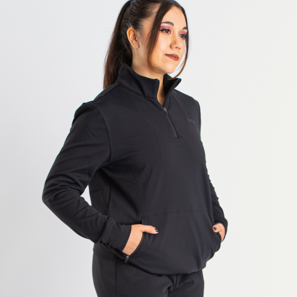 Cobra Quarter Zip Jacket offers unmatched comfort, and style for all strength athletes. The moisture-wicking fabric keeps you dry and comfortable in and out the gym. Featuring a quarter zip cut with durable YKK zippers, this jacket is built for both functionality and style. Designed with a unisex fit, it pairs perfectly with our matching Cobra 360Go 1Z Joggers and Shorts. All A7 Powerlifting Equipment shipping to UK, Norway, Switzerland and Iceland.