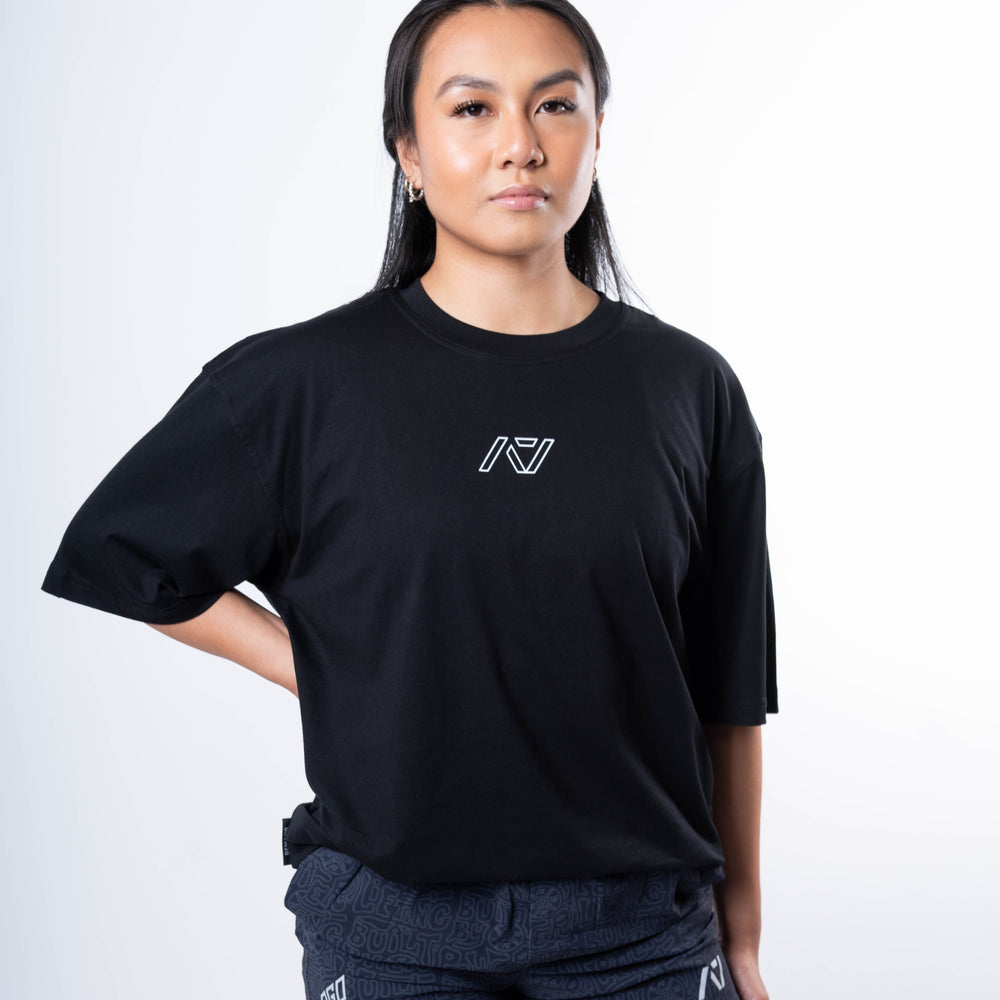 Built By Over-Fit Non Bar Grip Unisex Shirt - Black