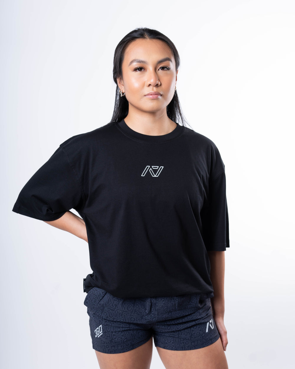 Built By Over-Fit Non Bar Grip Unisex Shirt - Black