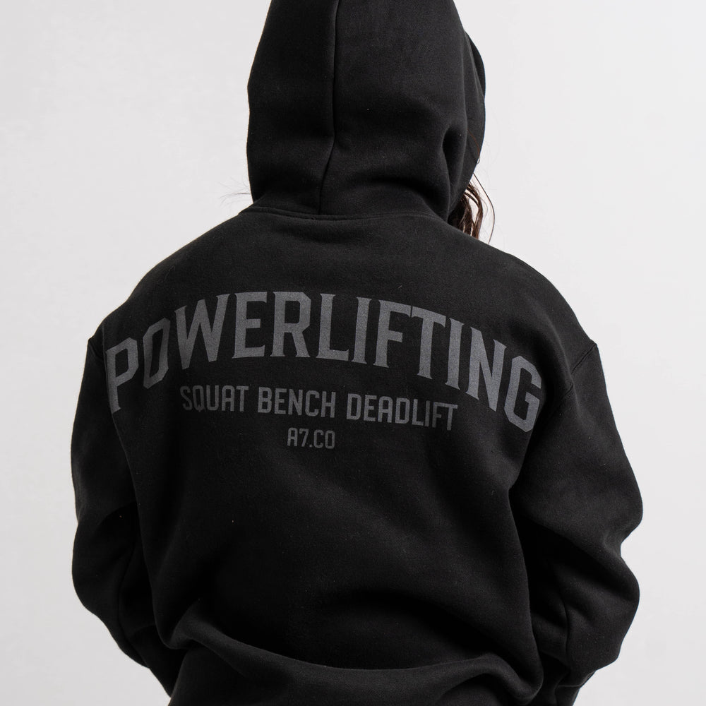 
                      
                        Powerlifting Unisex Non Bar Grip Hoodie - Shadow Stone Black
                      
                    