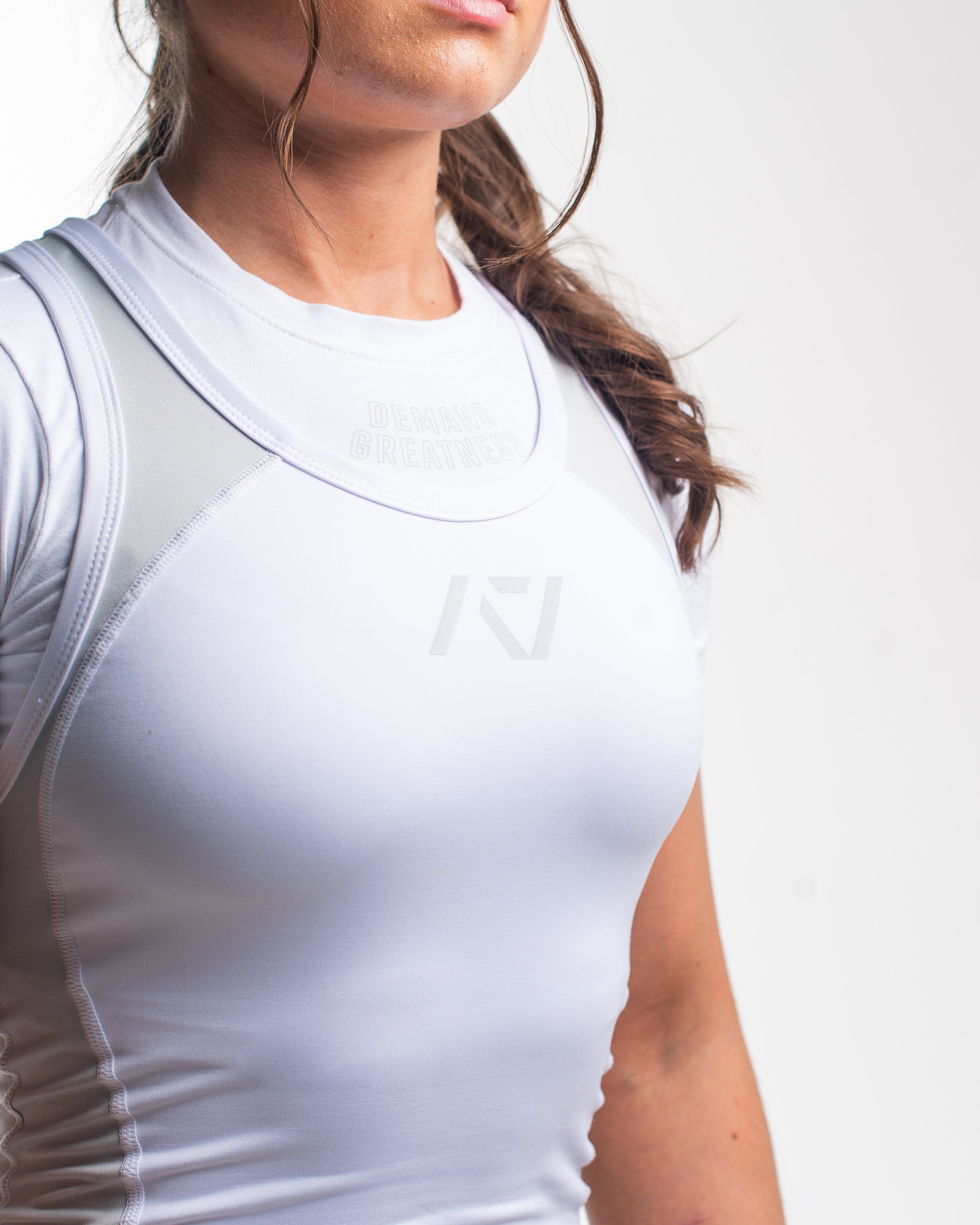 A7 IPF Approved Polar Luno singlet features extra lat mobility, side panel stitching to guide the squat depth level and curved panel design for a slimming look. The Women's cut singlet features a tapered waist and additional quad room. The IPF Approved Kit includes Luno Powerlifting Singlet, A7 Meet Shirt, A7 Zebra Wrist Wraps, A7 Deadlift Socks, Hourglass Knee Sleeves (Stiff Knee Sleeves and Rigor Mortis Knee Sleeves). All A7 Powerlifting Equipment shipping to UK, Norway, Switzerland and Iceland.