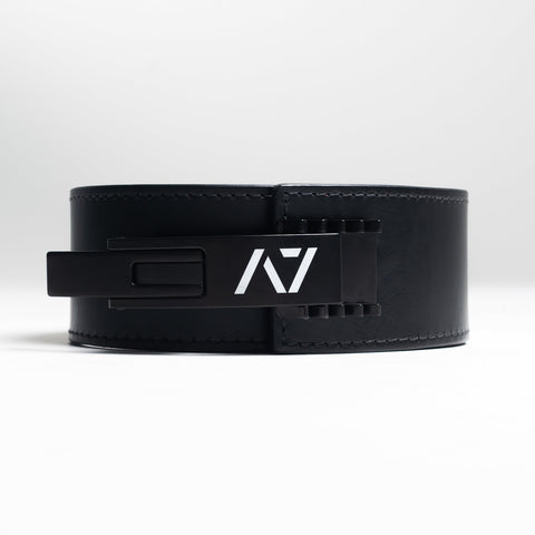 A7 IPF Approved PAL Lever Belt features a black design with black leather, black engraved buckle and debossed A7 logo on the leather. The new Pioneer Adjustable Lever, PAL, buckle allows you to quickly adjust the tightness of your belt for a perfect fit. The IPF Approved Kit includes Singlet, A7 Meet Shirt, A7 Zebra Wrist Wraps, A7 Deadlift Socks, Hourglass Knee Sleeves (Stiff Knee Sleeves and Rigor Mortis Knee Sleeves). All A7 Powerlifting Equipment shipping to UK, Norway, Switzerland and Iceland.