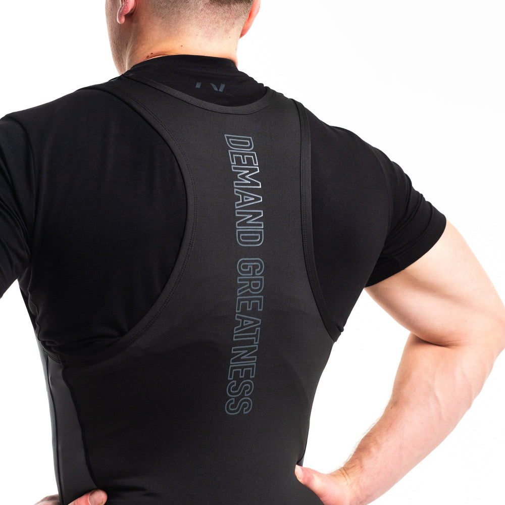 
                      
                        A7 IPF Approved Shadow Stone Luno singlet features extra lat mobility, side panel stitching to guide the squat depth level and curved panel design for a slimming look. The Women's cut singlet features a tapered waist and additional quad room. The IPF Approved Kit includes Luno Powerlifting Singlet, A7 Meet Shirt, A7 Zebra Wrist Wraps, A7 Deadlift Socks, Hourglass Knee Sleeves (Stiff Knee Sleeves and Rigor Mortis Knee Sleeves). All A7 Powerlifting Equipment shipping to UK, Norway, Switzerland and Iceland. 
                      
                    