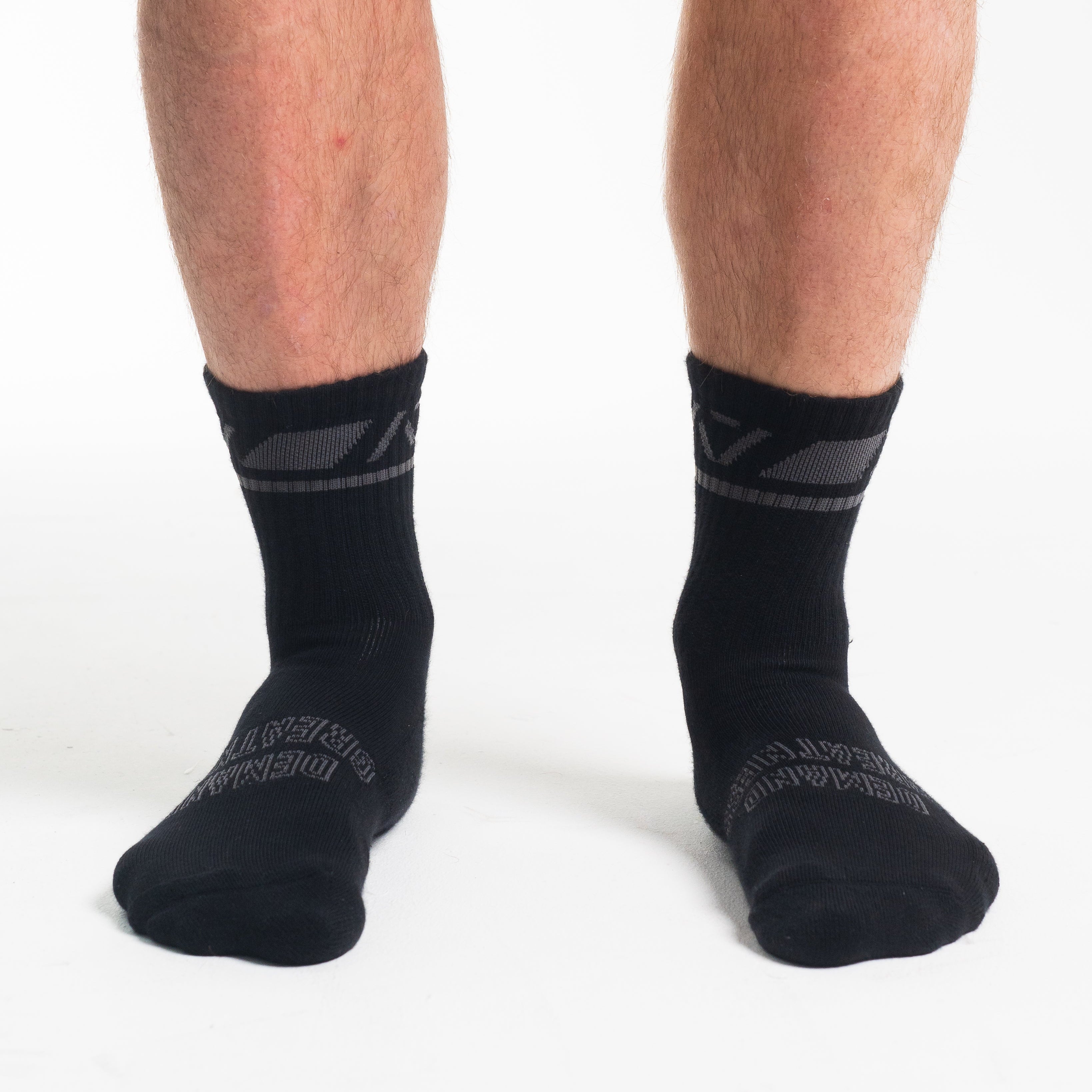 A7 Shadow Stone Crew socks showcase dark grey logos to keep contrast at a minimum and let your energy show on the platform, in your training or while out and about. The IPF Approved Shadow Stone Meet Kit includes Powerlifting Singlet, A7 Meet Shirt, A7 Zebra Wrist Wraps, A7 Deadlift Socks, Hourglass Knee Sleeves (Stiff Knee Sleeves and Rigor Mortis Knee Sleeves). All A7 Powerlifting Equipment shipping to UK, Norway, Switzerland and Iceland.