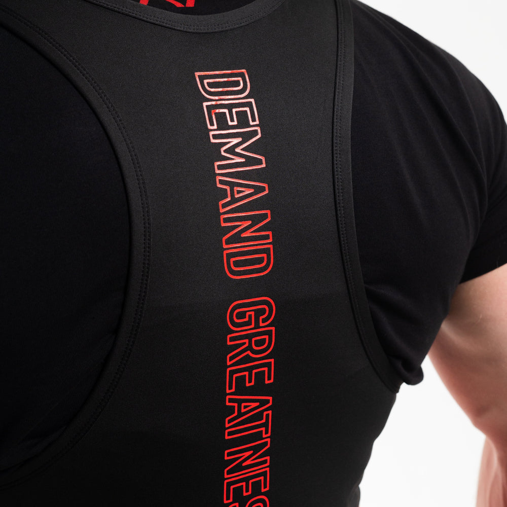 
                      
                        A7 IPF Approved Red Dawn Luno singlet features extra lat mobility, side panel stitching to guide the squat depth level and curved panel design for a slimming look. The Women's cut singlet features a tapered waist and additional quad room. The IPF Approved Kit includes Luno Powerlifting Singlet, A7 Meet Shirt, A7 Zebra Wrist Wraps, A7 Deadlift Socks, Hourglass Knee Sleeves (Stiff Knee Sleeves and Rigor Mortis Knee Sleeves). All A7 Powerlifting Equipment shipping to UK, Norway, Switzerland and Iceland.
                      
                    