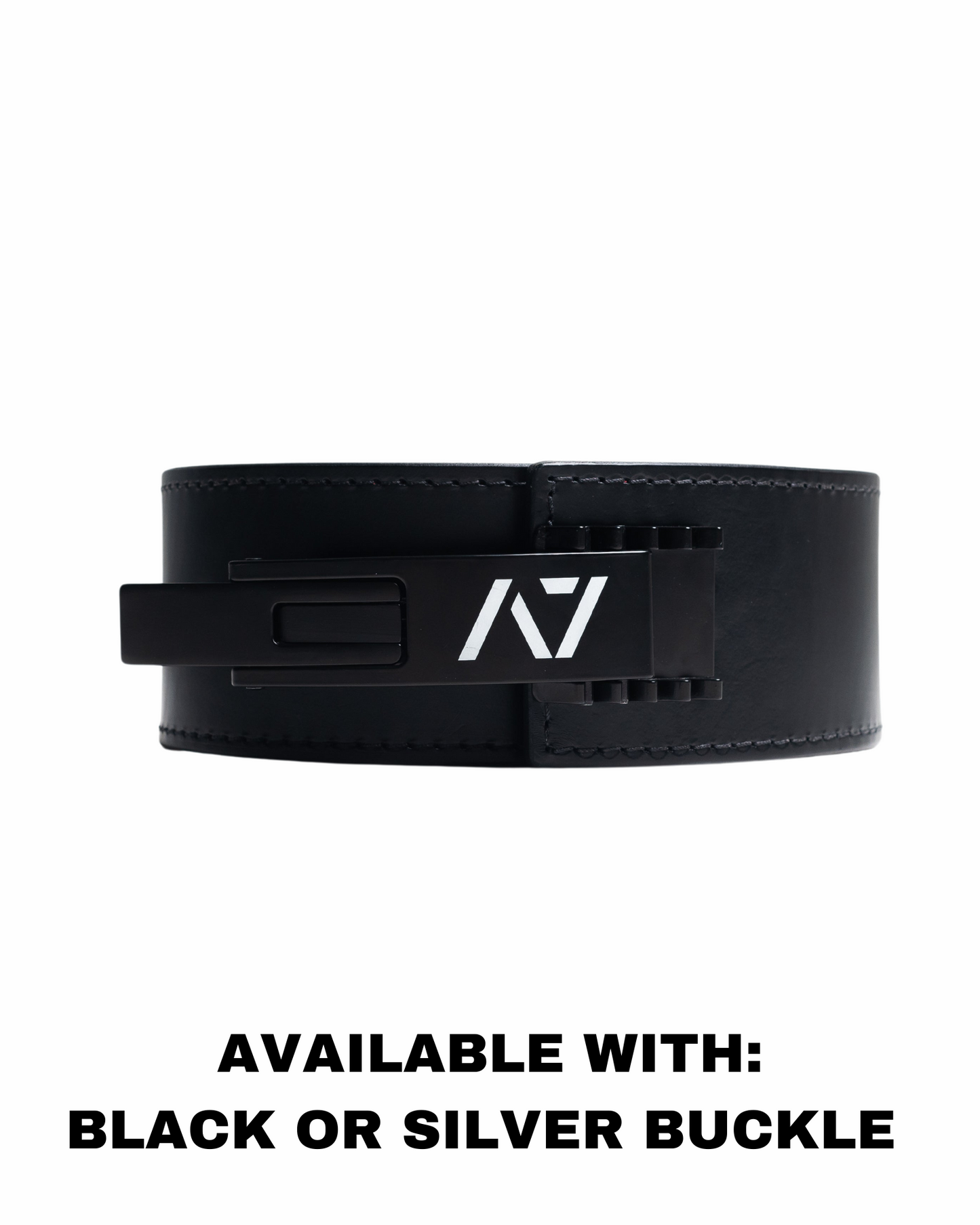 A7 IPF Approved PAL Lever Belt features a black design with black leather, black engraved buckle and debossed A7 logo on the leather. The new Pioneer Adjustable Lever, PAL, buckle allows you to quickly adjust the tightness of your belt for a perfect fit. The IPF Approved Kit includes Singlet, A7 Meet Shirt, A7 Zebra Wrist Wraps, A7 Deadlift Socks, Hourglass Knee Sleeves (Stiff Knee Sleeves and Rigor Mortis Knee Sleeves). All A7 Powerlifting Equipment shipping to UK, Norway, Switzerland and Iceland.