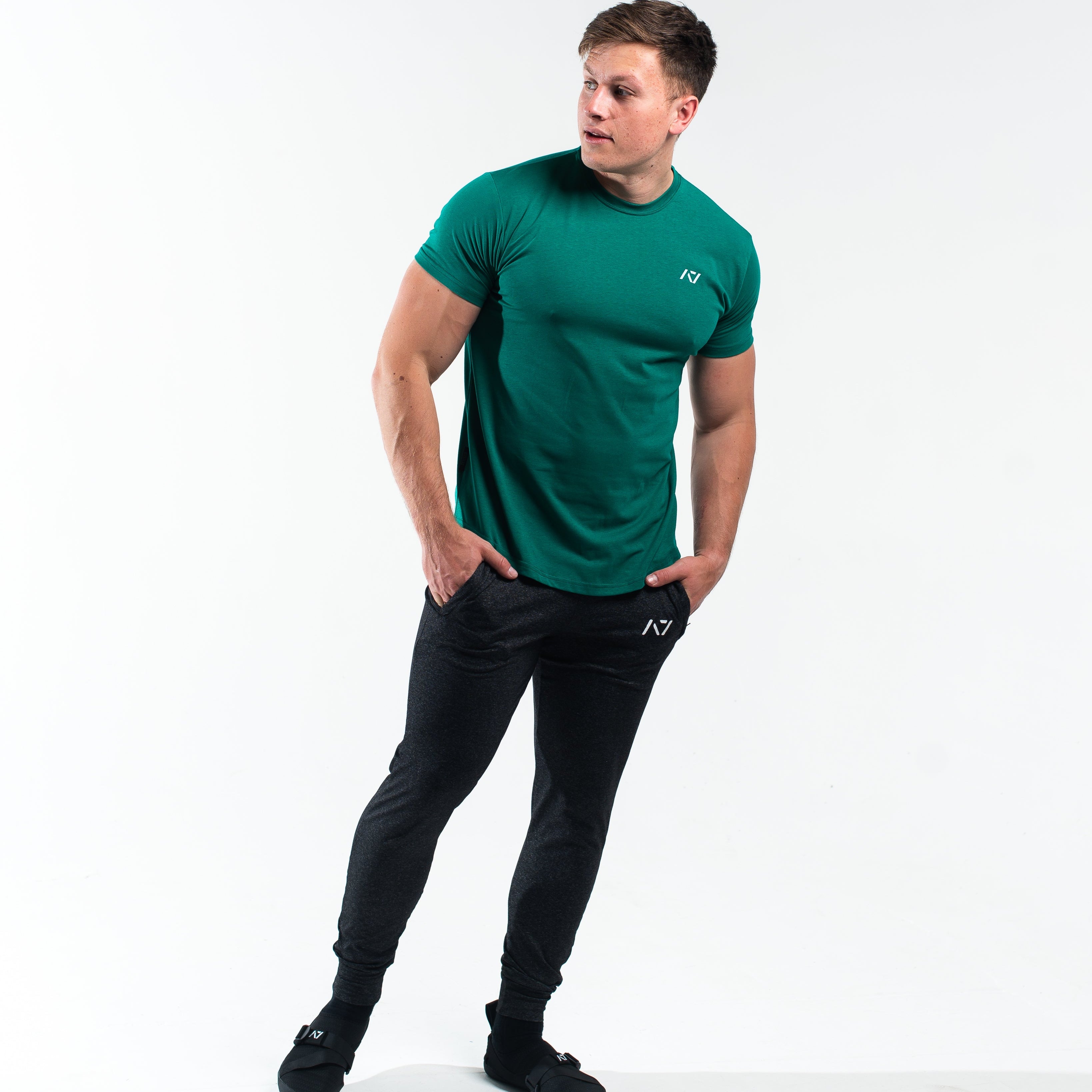The Balance Collection combines comfort and aesthetics. The pieces in this collection are made with comfortable fabrics and minimal logos to create a simple, yet impactful look. All A7 Powerlifting Equipment shipping to UK, Norway, Switzerland and Iceland.