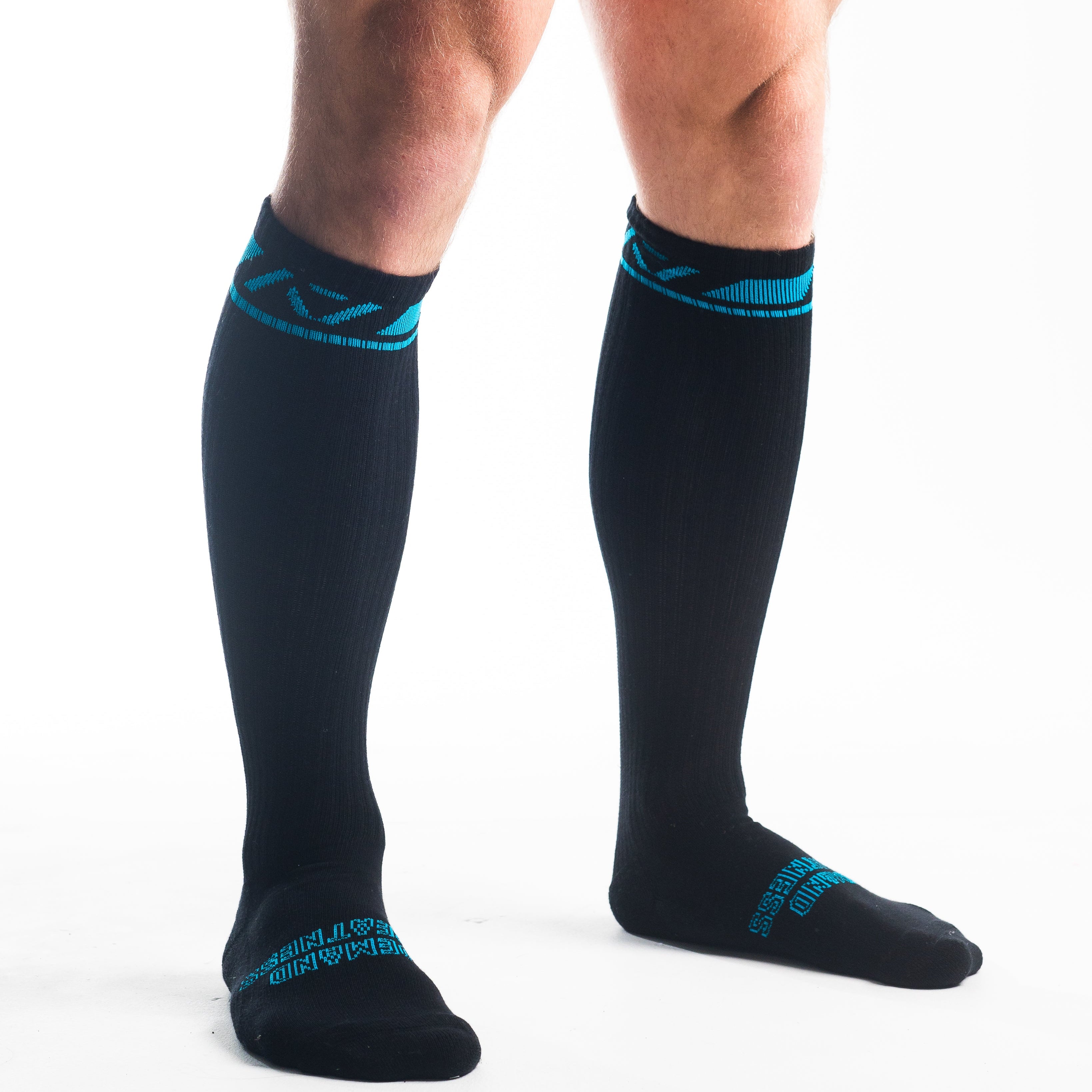 A7 Azul Deadlift socks are designed specifically for pulls and keep your shins protected from scrapes. A7 deadlift socks are a perfect pair to wear in training or powerlifting competition. The IPF Approved Kit includes Powerlifting Singlet, A7 Meet Shirt, A7 Zebra Wrist Wraps, A7 Deadlift Socks, Hourglass Knee Sleeves (Stiff Knee Sleeves and Rigor Mortis Knee Sleeves). All A7 Powerlifting Equipment shipping to UK, Norway, Switzerland and Iceland.