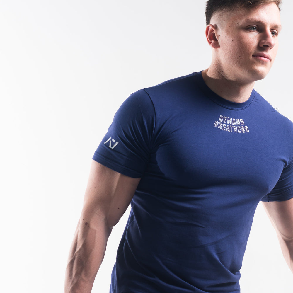 
                      
                        DG23 Night Light is our new meet shirt design highlighting Demand Greatness with a double outline font to showcase your impact on the platform. The DG23 Meet Shirt is IPF Approved. Shop the full A7 Powerlifting IPF Approved Equipment collection. The IPF Approved Kit includes Powerlifting Singlet, A7 Meet Shirt, A7 Zebra Wrist Wraps, A7 Deadlift Socks, Hourglass Knee Sleeves (Stiff Knee Sleeves and Rigor Mortis Knee Sleeves). All A7 Powerlifting Equipment shipping to UK, Norway, Switzerland and Iceland.
                      
                    