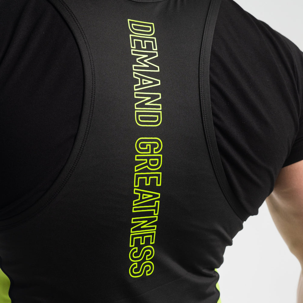 
                      
                        A7 IPF Approved Alien Luno singlet features extra lat mobility, side panel stitching to guide the squat depth level and curved panel design for a slimming look. The Women's cut singlet features a tapered waist and additional quad room. The IPF Approved Kit includes Alien Luno Powerlifting Singlet, A7 Meet Shirt, A7 Deadlift Socks, Hourglass Knee Sleeves (Stiff Knee Sleeves and Rigor Mortis Knee Sleeves). All A7 Powerlifting Equipment shipping to UK, Norway, Switzerland and Iceland.
                      
                    