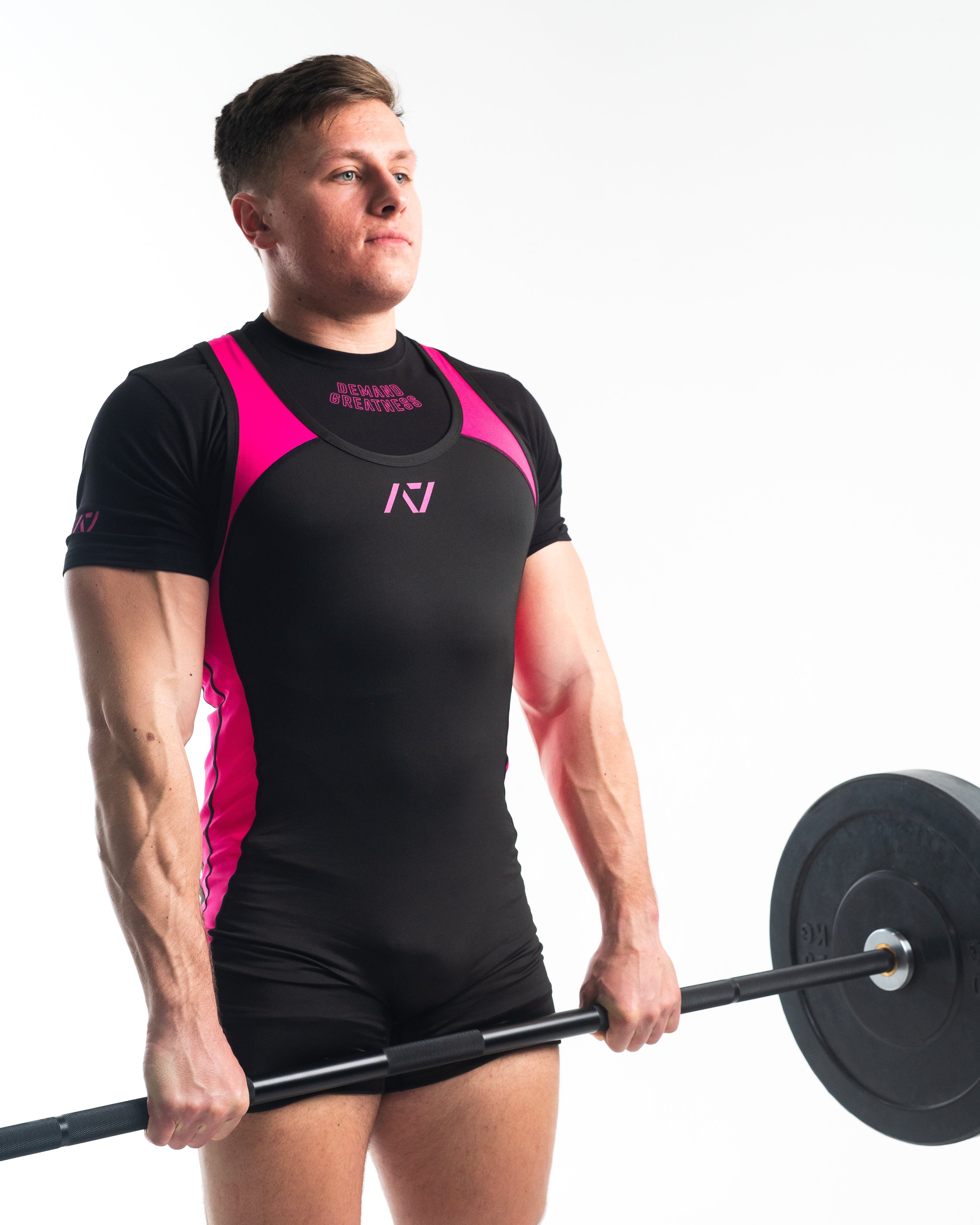 Luno Men's Singlet - Flamingo - IPF Approved | A7 UK shipping to