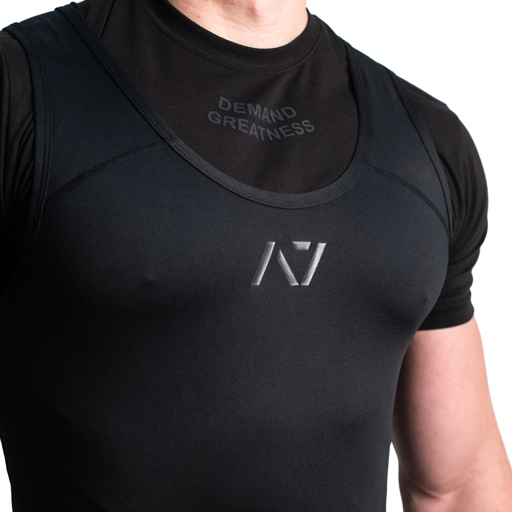 
                      
                        A7 IPF Approved Powerlifting Singlet is designed exclusively for powerlifting. It is very comfortable to wear and feels soft on bare skin. A7 Powerlifting Singlet is made from breathable fabric and provides compression during your lifts. The perfect piece of IPF Approved Kit! A7 UK shipping to UK and Europe.
                      
                    