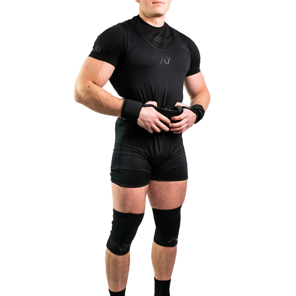 
                      
                        A7 IPF Approved Powerlifting Singlet is designed exclusively for powerlifting. It is very comfortable to wear and feels soft on bare skin. A7 Powerlifting Singlet is made from breathable fabric and provides compression during your lifts. The perfect piece of IPF Approved Kit! A7 UK shipping to UK and Europe.
                      
                    