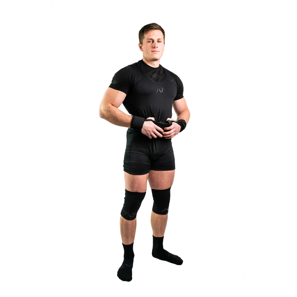 
                      
                        A7 IPF Approved Powerlifting Singlet is designed exclusively for powerlifting. It is very comfortable to wear and feels soft on bare skin. A7 Powerlifting Singlet is made from breathable fabric and provides compression during your lifts. The perfect piece of IPF Approved Kit! A7 UK shipping to UK and Europe.
                      
                    