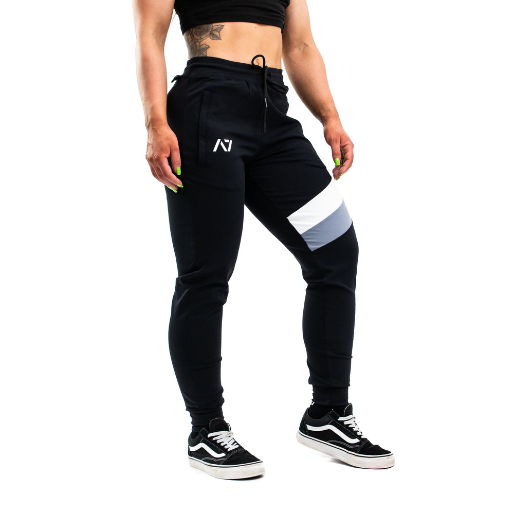 
                      
                        Defy Joggers have likely become a staple in your wardrobe. With our newest Monochrome design colourway we set out to provide a unique yet simple monochrome colour combo to match with all the stealth, gray, white and even more poppy colours of your current collection or many of the pieces we have available.
                      
                    