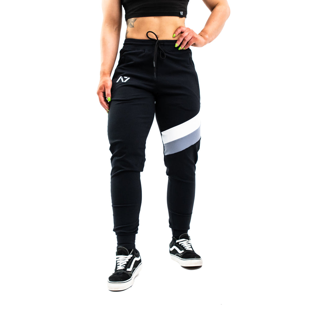 
                      
                        Defy Joggers have likely become a staple in your wardrobe. With our newest Monochrome design colourway we set out to provide a unique yet simple monochrome colour combo to match with all the stealth, gray, white and even more poppy colours of your current collection or many of the pieces we have available.
                      
                    