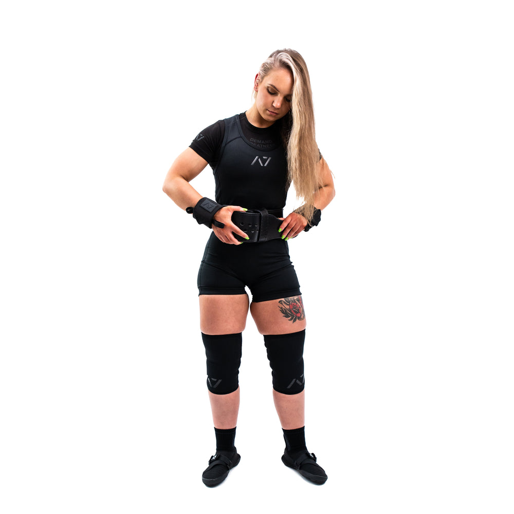 
                      
                        A7 IPF Approved Powerlifting Singlet is designed exclusively for powerlifting. It is very comfortable to wear and feels soft on bare skin. A7 Powerlifting Singlet is made from breathable fabric and provides compression during your lifts. The perfect piece of IPF Approved Kit! A7 UK shipping to UK and Europe.
                      
                    