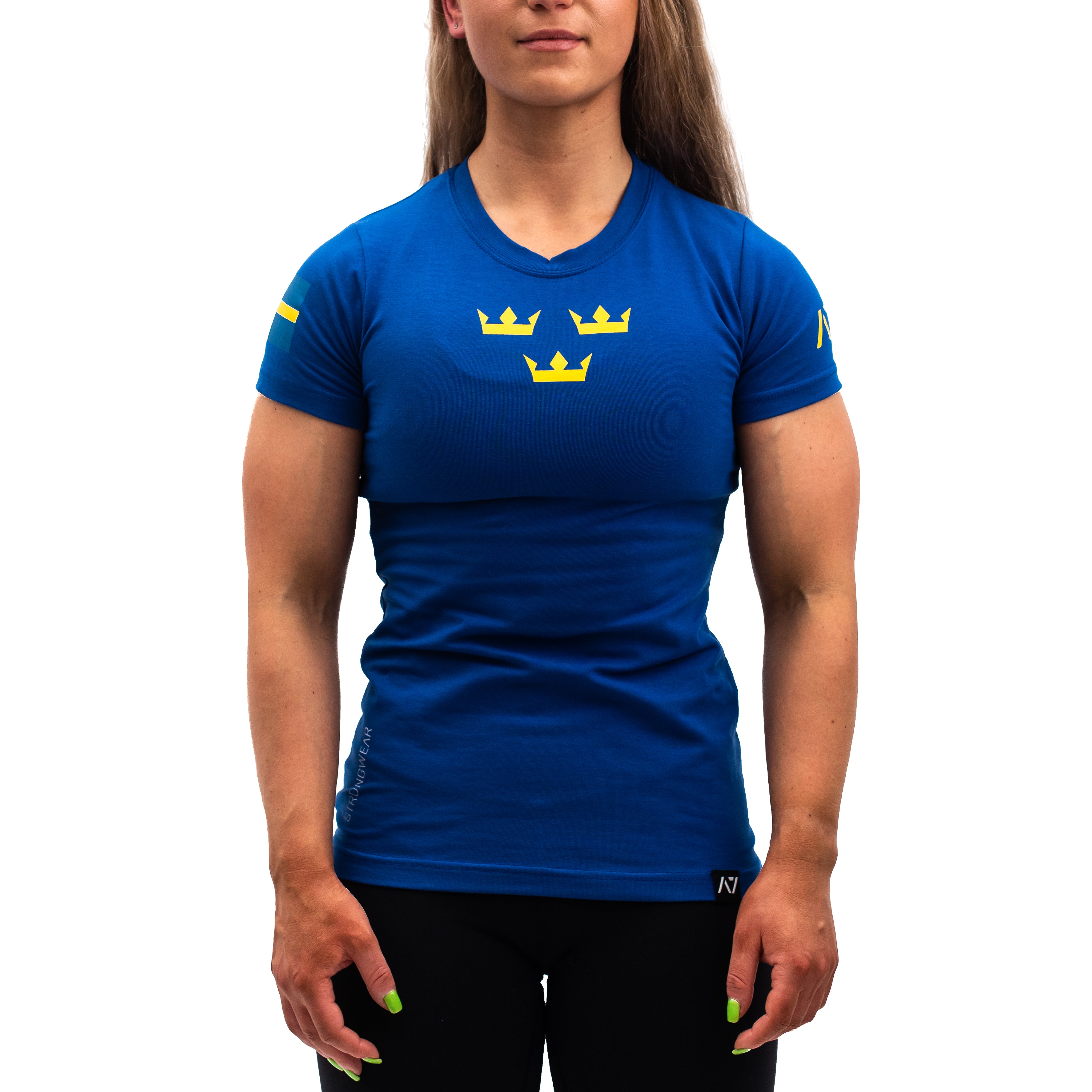  When you step on the platform and want to leave no doubt about your expectations and that you “Demand Greatness” on every lift, the A7 Sweden Meet Shirt lets everyone know you mean business. Now is your chance to celebrate another “country of strength” with this A7 Sweden Meet Tee. The A7 Sweden Meet Shirt is an essential in any IPF approved kit. You can buy this Sweden IPF Approved meet shirt from A7 UK or A7 Europe. 