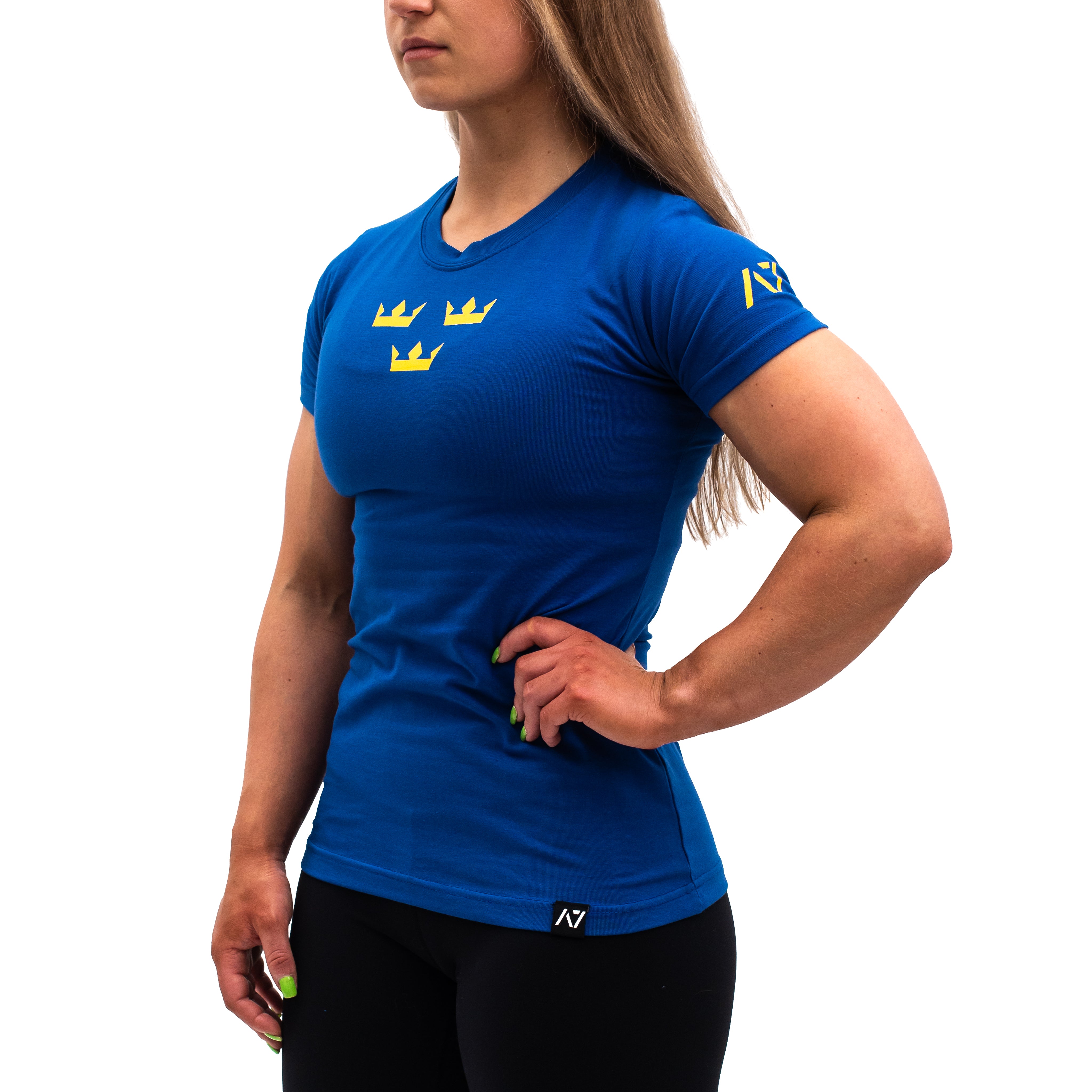  When you step on the platform and want to leave no doubt about your expectations and that you “Demand Greatness” on every lift, the A7 Sweden Meet Shirt lets everyone know you mean business. Now is your chance to celebrate another “country of strength” with this A7 Sweden Meet Tee. The A7 Sweden Meet Shirt is an essential in any IPF approved kit. You can buy this Sweden IPF Approved meet shirt from A7 UK or A7 Europe. 