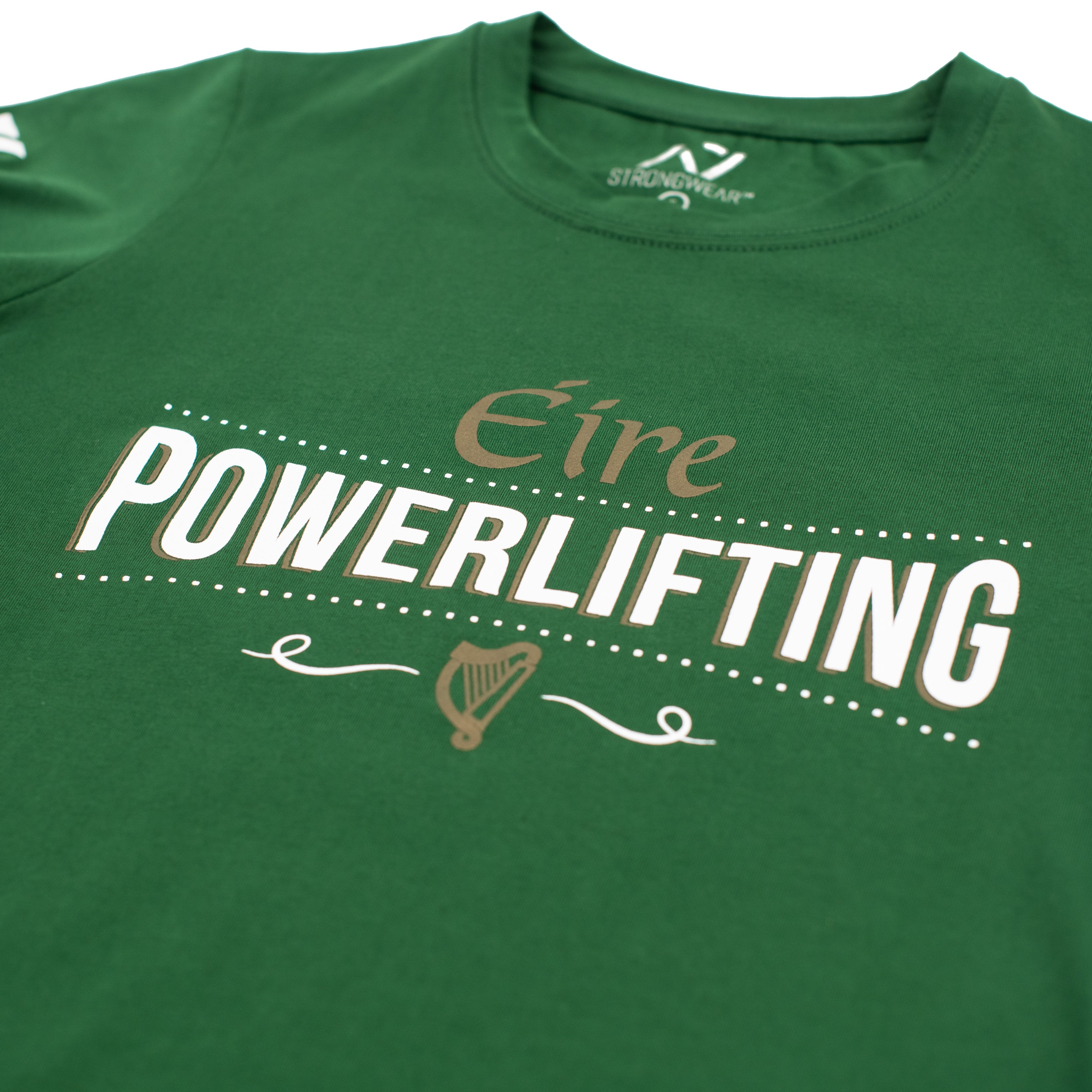 Eire Bar Grip T-shirt, great as a squat shirt. Purchase Eire Bar Grip tshirt from A7 Europe. Purchase Eire Bar Grip Shirt Europe from A7 Europe. No more chalk and no more sliding. Best Bar Grip Tshirts, shipping to Europe from A7 Europe. The best Powerlifting apparel for all your workouts. Available in UK and Europe including France, Italy, Germany, Sweden and Poland