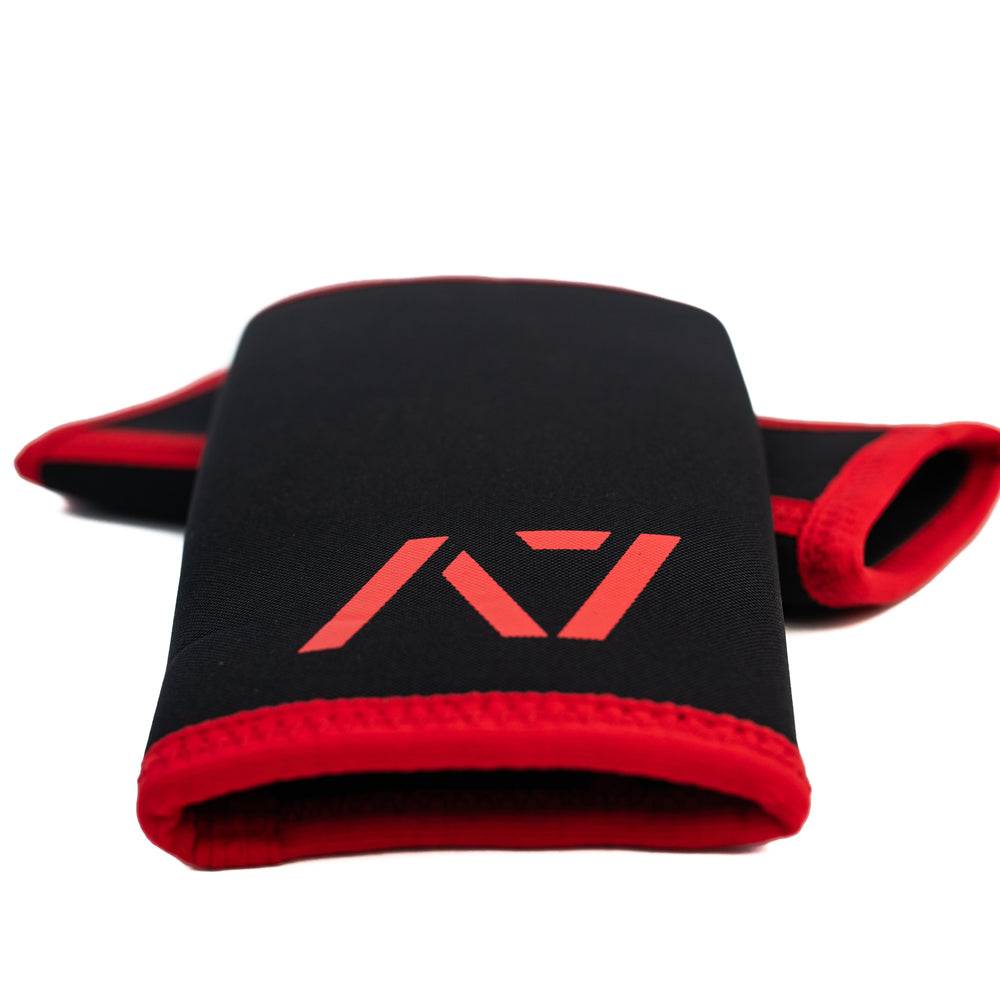 
                      
                        A7 Inferno Stiff knee sleeves feature black and red design. These are structured with a downward cut panel on the back of the quad and calf to ensure these have the ultimate compression at the knee joint. The A7 CONE Inferno Stiff Knee Sleeves are IPF approved and are allowed in all IPF competitions and affiliate federations like the European Powerlifting Federation and all federations across Europe. A7 UK shipping to UK and Europe. 
                      
                    