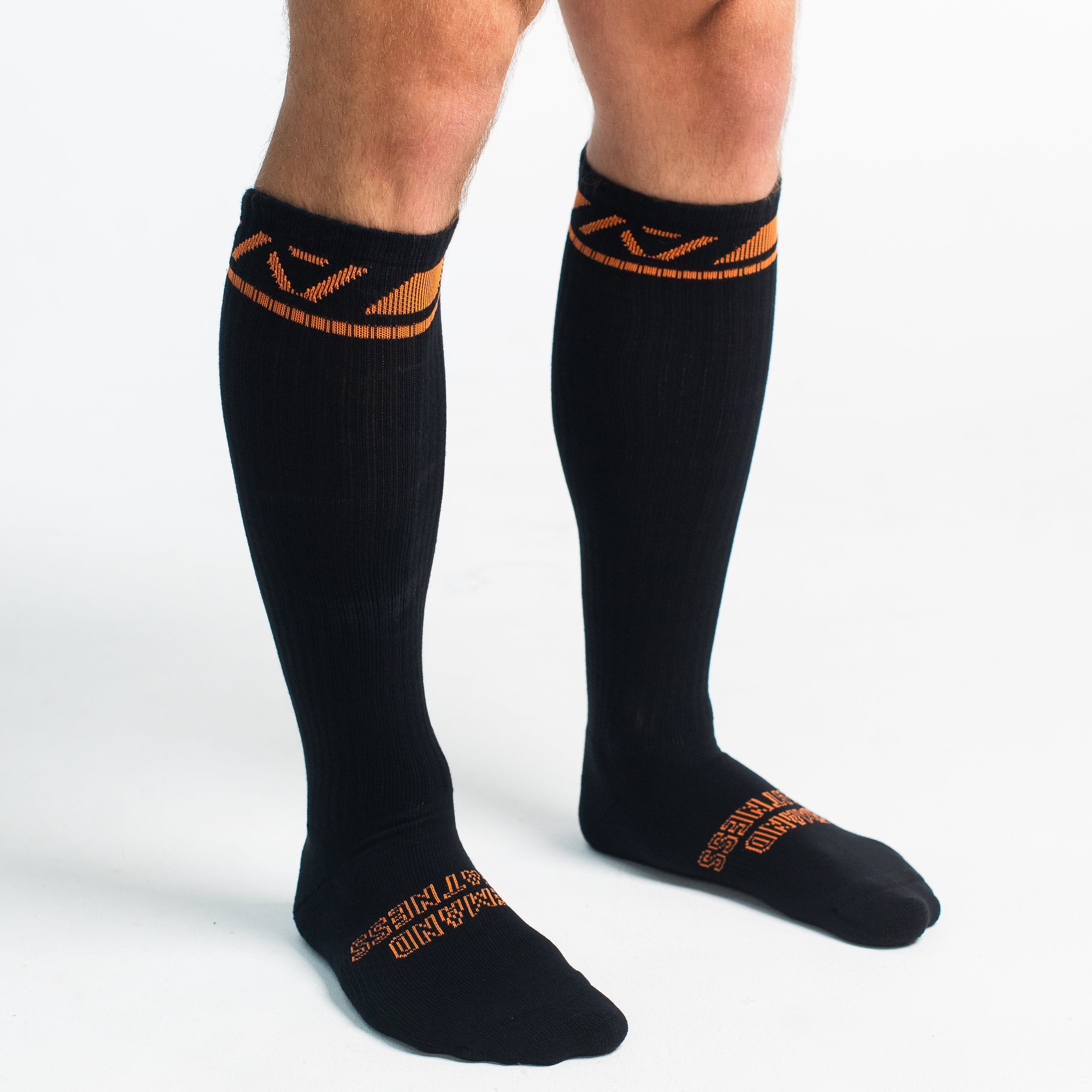 A7 Blaze deadlift socks are designed specifically for pulls and keep your shins protected from scrapes. A7 deadlift socks are a perfect pair to wear in training or powerlifting competition. The A7 IPF Approved Kit includes Powerlifting Singlet, A7 Meet Shirt, A7 Zebra Wrist Wraps, A7 Deadlift Socks, Hourglass Knee Sleeves (Stiff Knee Sleeves and Rigor Mortis Knee Sleeves). All A7 Powerlifting Equipment shipping to UK, Norway, Switzerland and Iceland.