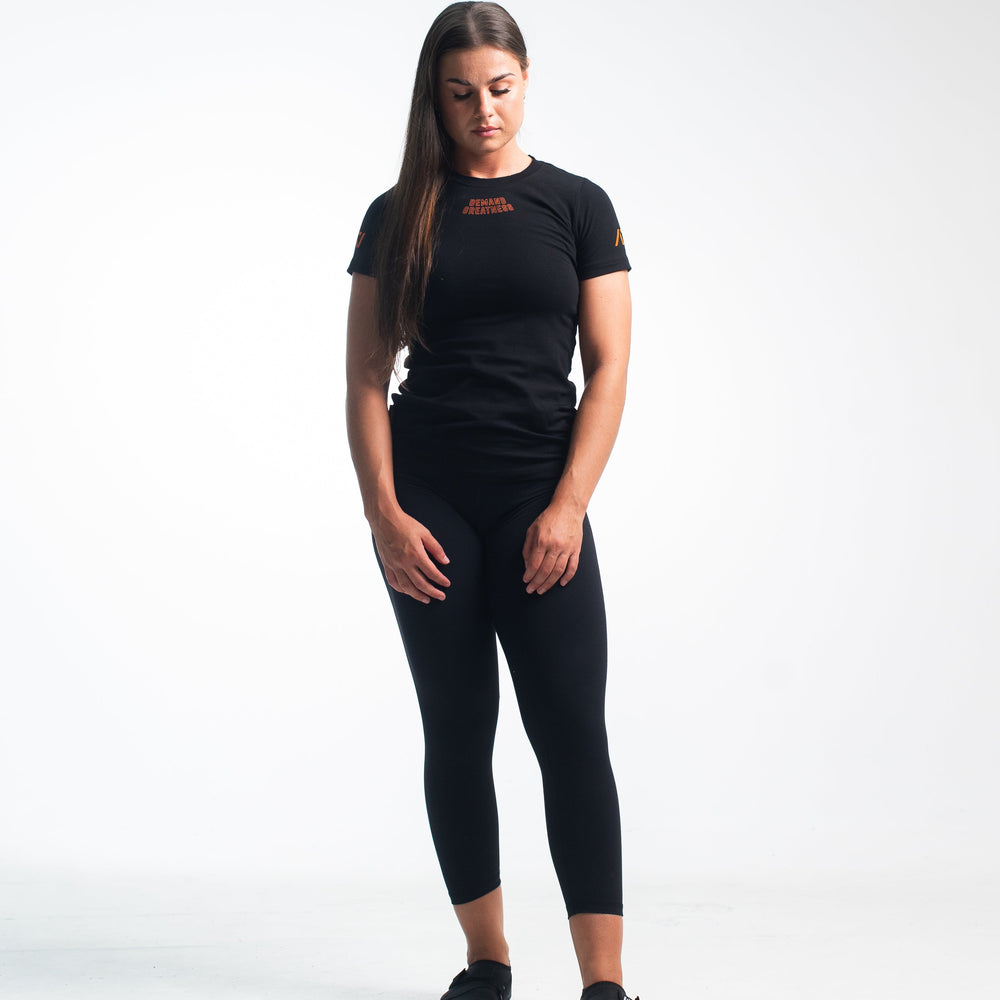 
                      
                        DG23 Blaze is our new meet shirt design highlighting Demand Greatness with a double outline font to showcase your impact on the platform. The DG23 Meet Shirt is IPF Approved. Shop the full A7 Powerlifting IPF Approved Equipment collection. The IPF Approved Kit includes Powerlifting Singlet, A7 Meet Shirt, A7 Zebra Wrist Wraps, A7 Deadlift Socks, Hourglass Knee Sleeves (Stiff Knee Sleeves and Rigor Mortis Knee Sleeves). All A7 Powerlifting Equipment shipping to UK, Norway, Switzerland and Iceland. 
                      
                    