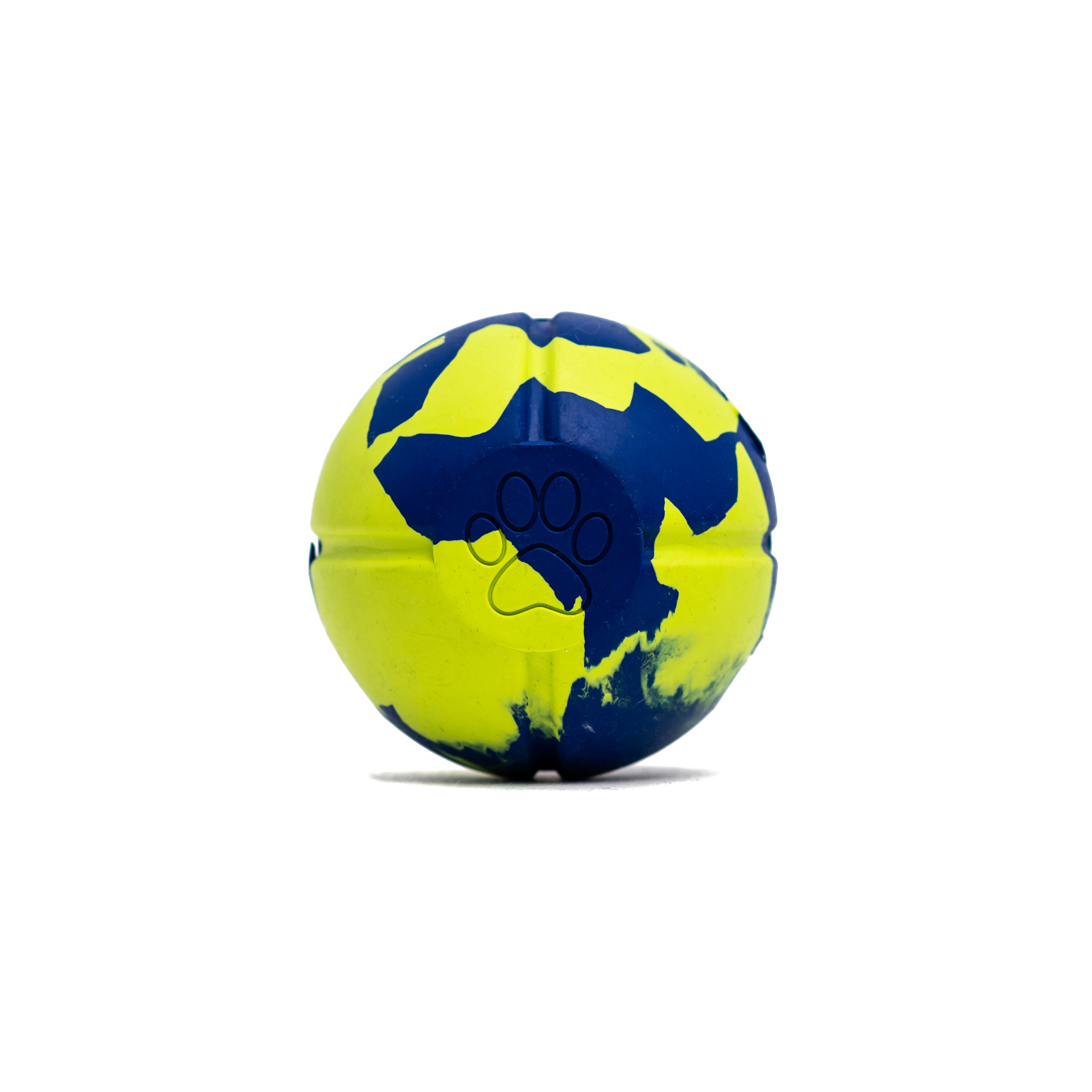 If you are a dog lover, playing with your dog is an important part of building a connection with your best friend! A7 dog ball is made from natural rubber, which is non-toxic and very durable. Our dog toy is great as a chew toy and helps promote dog's gum health through chewing. You can fill the holes with peanut butter or a bully stick. The ball bounces very well and is amazing for fetching.