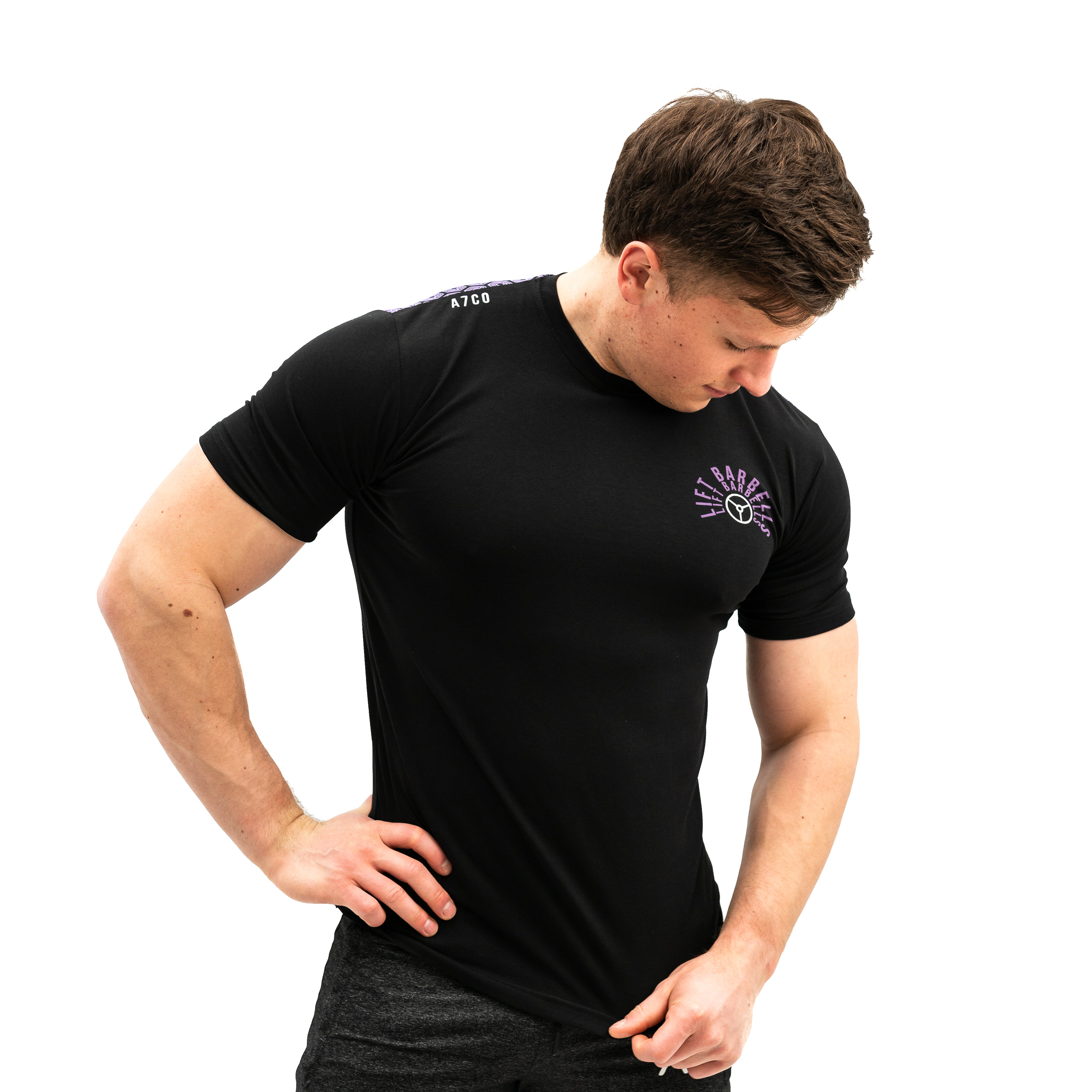Lilac Dream Bar Grip T-shirt, great as a squat shirt. Purchase Lilac Dream Bar Grip Shirt from A7 UK. Purchase Lilac Dream Bar Grip Shirt Europe from A7 Europe. No more chalk and no more sliding. Best Bar Grip T shirts, shipping to UK and Europe from A7 UK. Lilac Dream Bar Grip Shirt includes. A7UK has the best Powerlifting apparel for all your workouts. Available in UK and Europe including France, Italy, Germany, the Netherlands, Sweden and Poland.