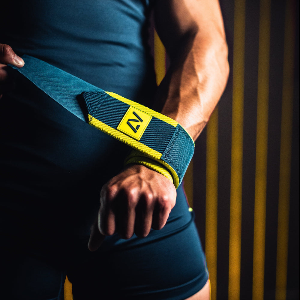 
                      
                        This Electric Lemonade colourway is a refreshing cup of lemonade on a hot day. A colourway that stands out on the platform, while still providing the level of quality, support and comfort you demand from your products. These wrist wraps will remind you to bring your electricity to hit those lifts. These wrist wraps are a perfect addition to your IPF approved kit.
                      
                    
