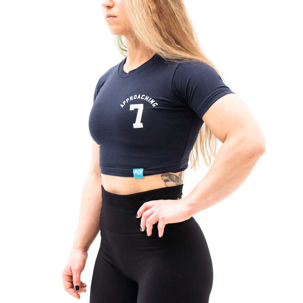 Varsity Blue Non Bar Grip Women's Crop