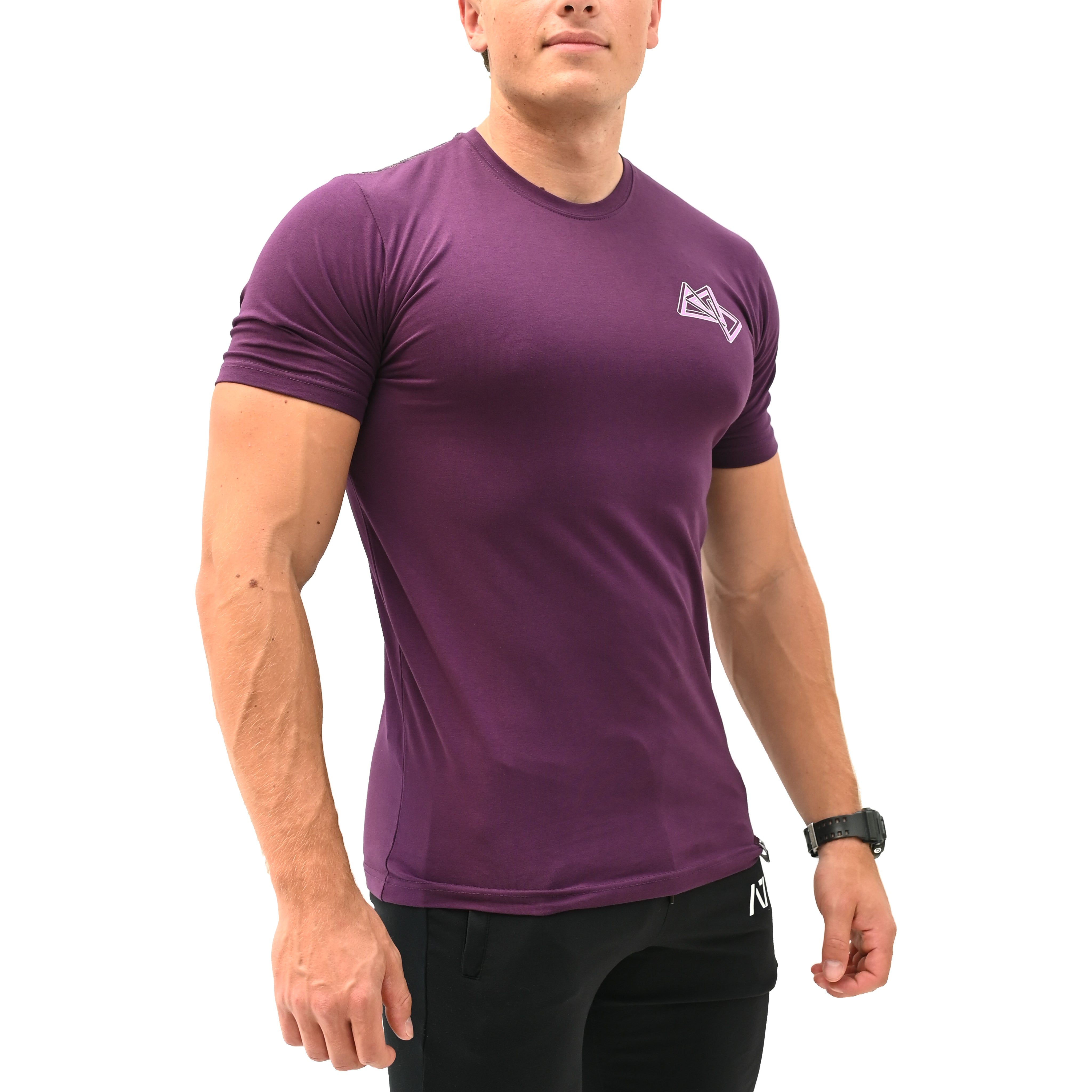 Delta Link Berry Bar Grip T-shirt, great as a squat shirt. Purchase Delta Link Berry Bar Grip Shirt from A7 UK. Purchase Delta Link Berry Bar Grip Shirt Europe from A7 Europe. No more chalk and no more sliding. Best Bar Grip T shirts, shipping to UK and Europe from A7 UK. Delta Link Berry Bar Grip Shirt includes. A7UK has the best Powerlifting apparel for all your workouts. Available in UK and Europe including France, Italy, Germany, the Netherlands, Sweden and Poland.