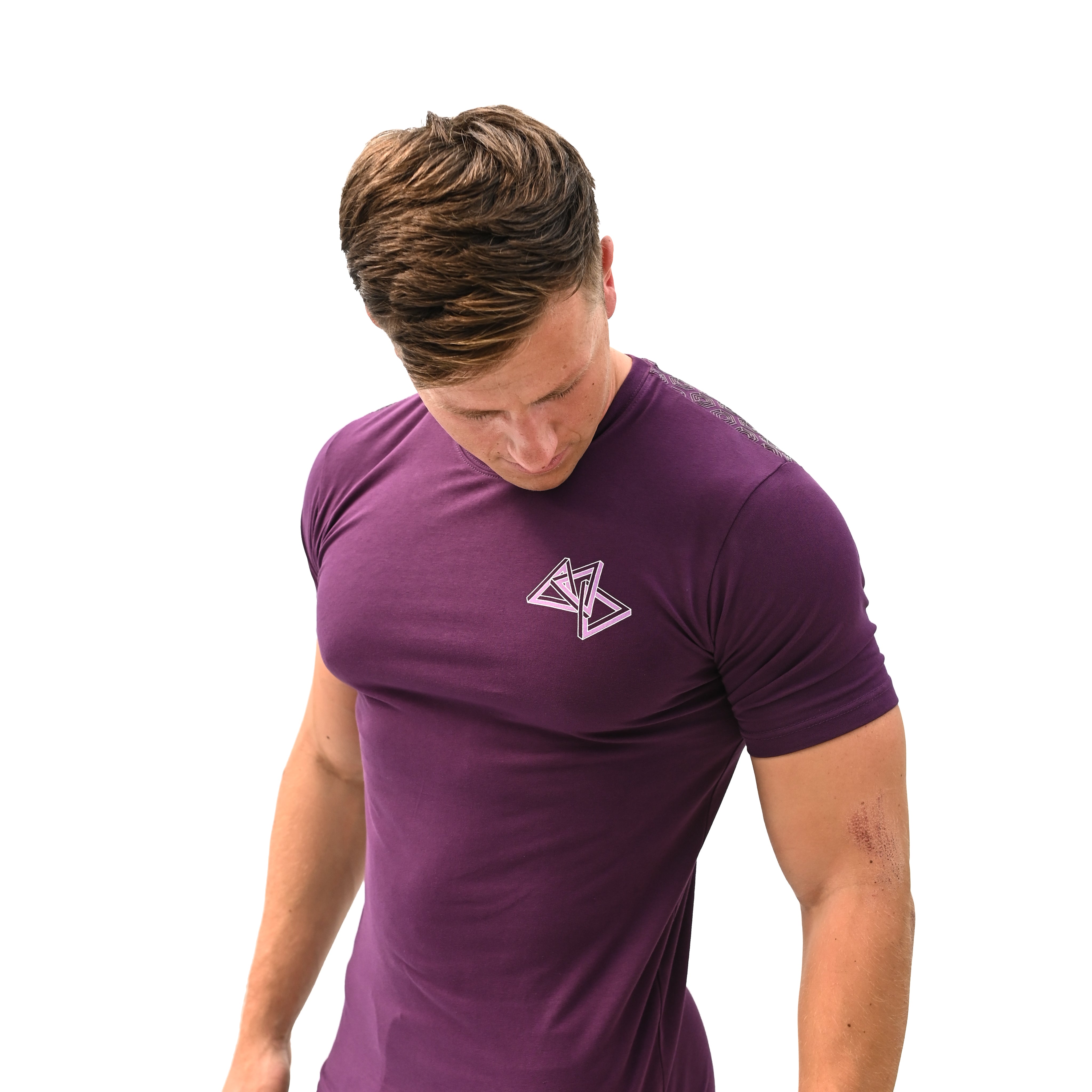 Delta Link Berry Bar Grip T-shirt, great as a squat shirt. Purchase Delta Link Berry Bar Grip Shirt from A7 UK. Purchase Delta Link Berry Bar Grip Shirt Europe from A7 Europe. No more chalk and no more sliding. Best Bar Grip T shirts, shipping to UK and Europe from A7 UK. Delta Link Berry Bar Grip Shirt includes. A7UK has the best Powerlifting apparel for all your workouts. Available in UK and Europe including France, Italy, Germany, the Netherlands, Sweden and Poland.