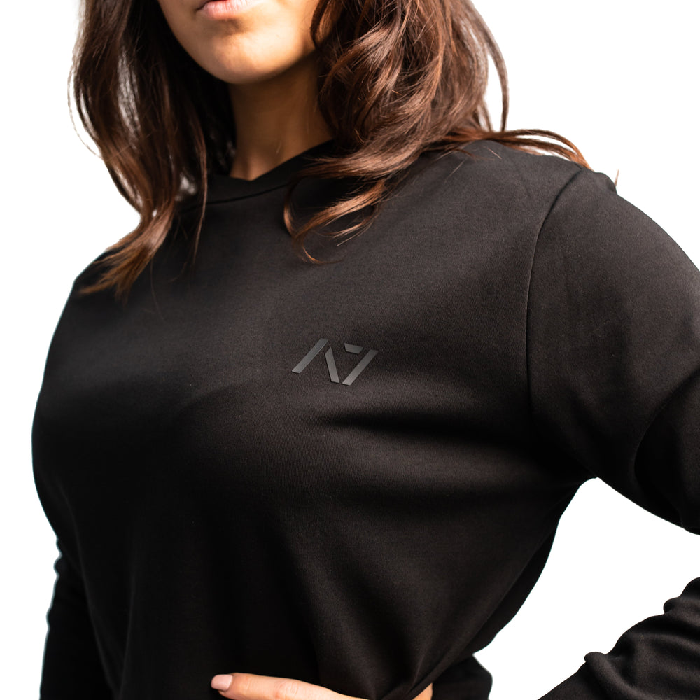 
                      
                        A7 Moxie Crewnecks are part of the A7 balance collection which combines comfort and aesthetics. The pieces in this collection are made with comfortable fabrics and minimal logos to create a simple, yet impactful look. Moxie Crewnecks have 4-way stretch material to move with your shape. A7 crewneck perfect for in and out the gym. Purchase A7 Moxie Creckneck from A7 Europe. Purchase A7 Moxie Crewneck from A7 UK. Available in UK and Europe including France, Italy, Germany, the Netherlands, Sweden and Poland.
                      
                    