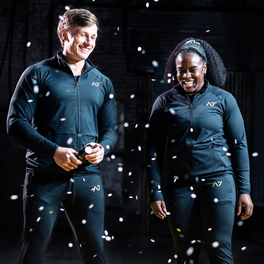 
                      
                        Gold Standard Defy joggers are just as comfortable in the gym as they are going out. These are made with premium moisture-wicking 4-way-stretch material for greater range of motion. These are a great fit for both men and women and offer deep zippered pockets and tapered leg design. Purchase Gold Standard Defy Joggers from A7 UK shipping to UK or A7 Europe shipping to EU.
                      
                    