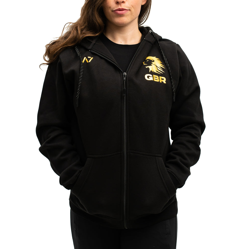 
                      
                        Purchase GB Gold Britannia zip up hoodie in UK and Europe from A7 UK. A7 have the best Bar Grip Tshirts, shipping to UK and Europe from A7 UK. Go Far is our newest design on our zip up hoodie. Demand Greatness on the front with an eagle on the back, in a chromium colourway! A7UK supplies the best Powerlifting apparel for all your workouts. Available in UK and Europe including France, Italy, Germany, the Netherlands, Sweden and Poland.
                      
                    