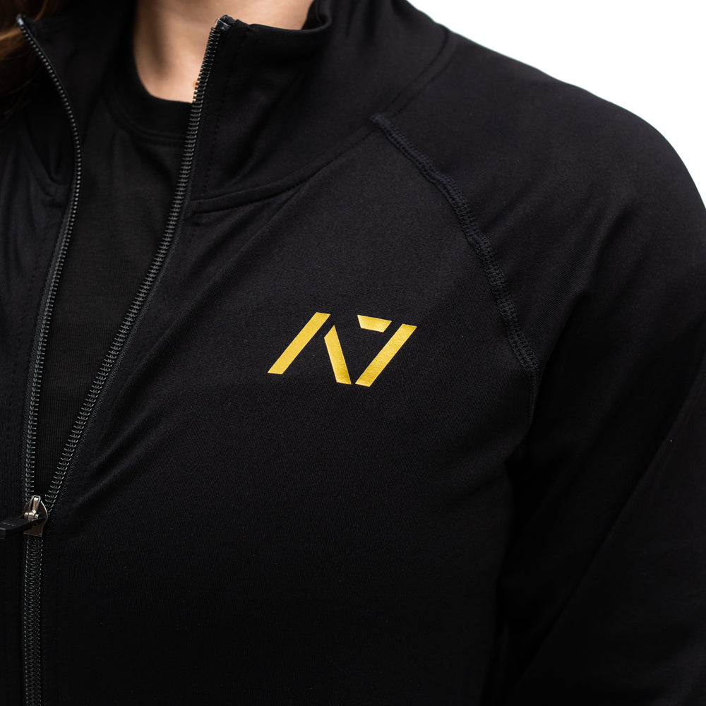 
                      
                        Whether going on a hike or heading to the gym our Defy Jacket will keep you cosy and comfortable. The jackets are made with premium moisture- 4-way-stretch material for a greater range of motion. These are a great fit for both men and women. Purchase Gold Standard Defy jacket from A7 UK shipping to UK or A7 Europe shipping to EU.
                      
                    